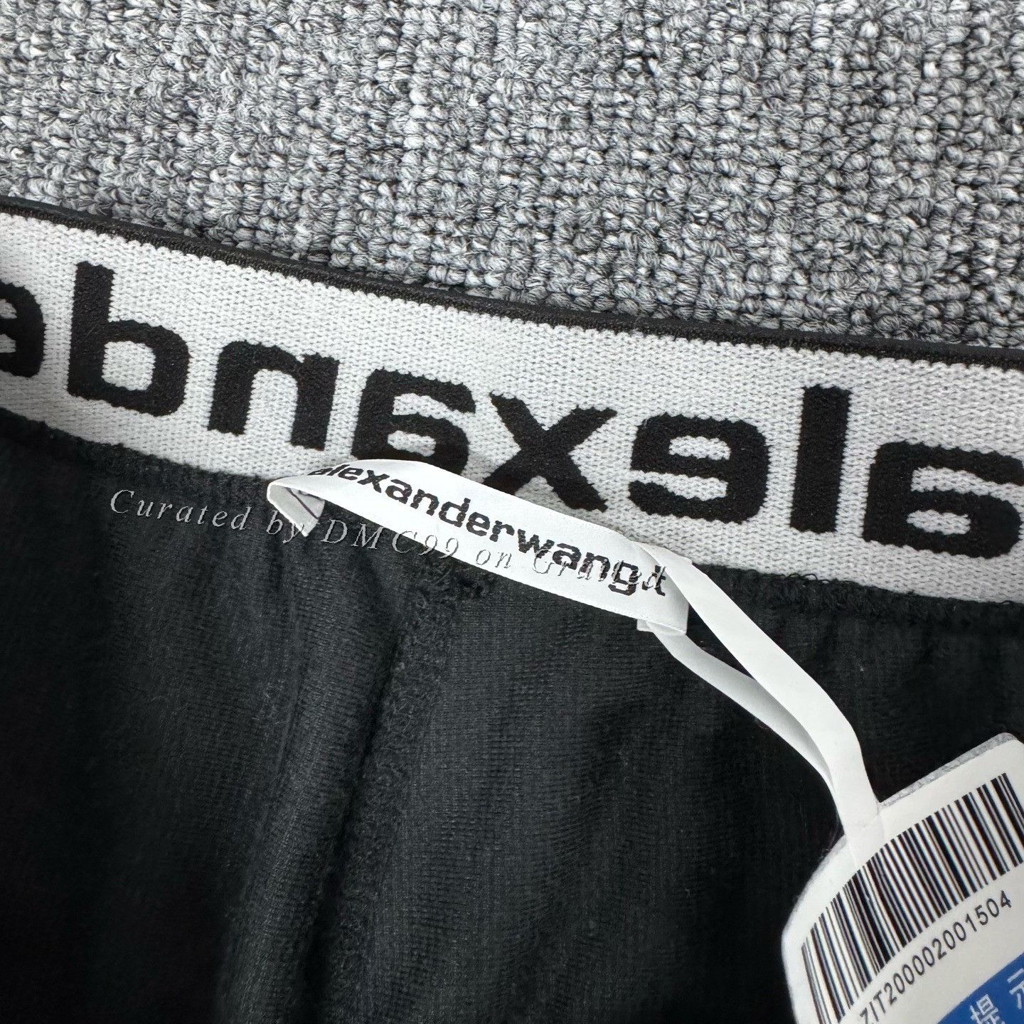 Alexander Wang Alexander Wang Logo Belted Velvet Joggers XXS Size 22" - 5 Thumbnail