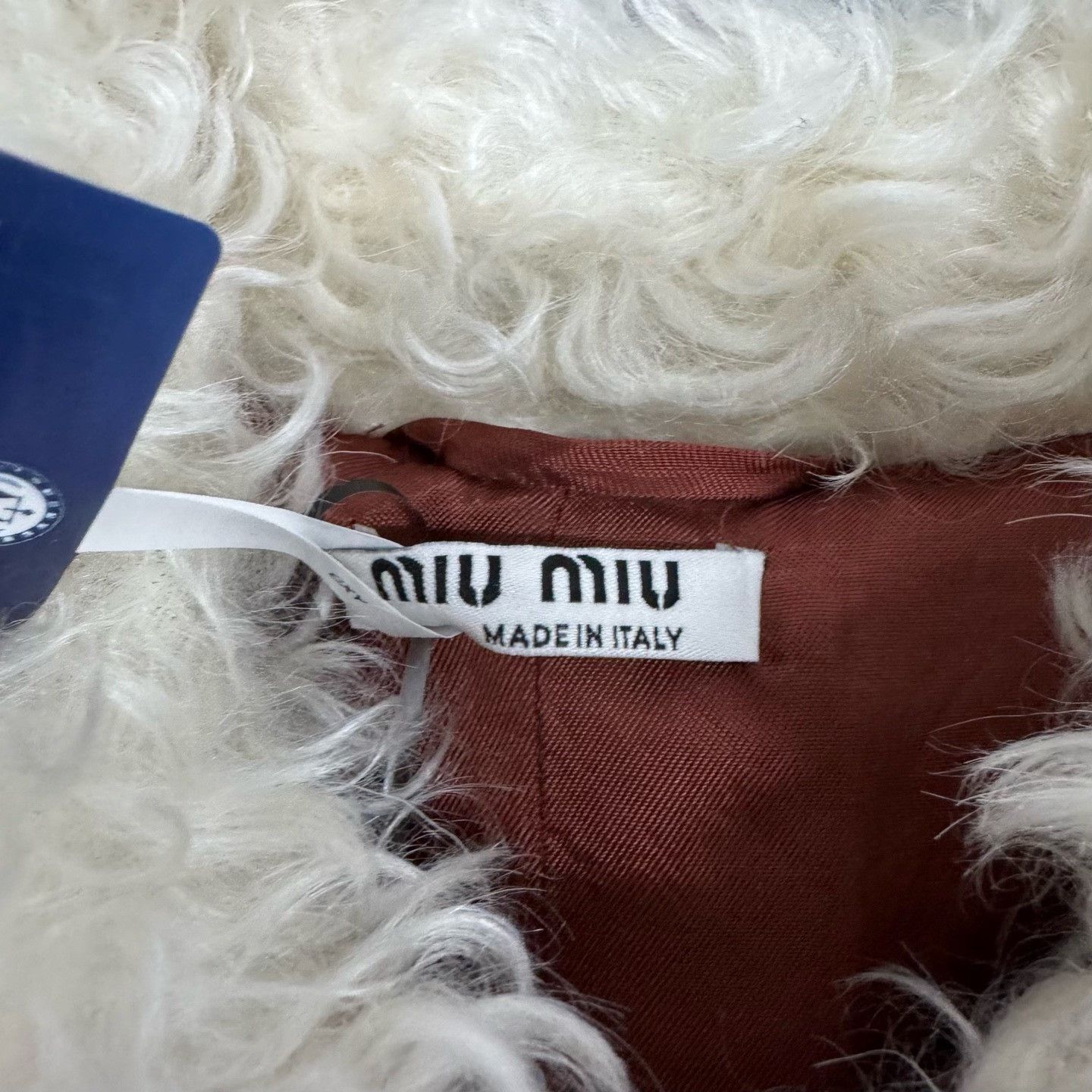 Miu Miu Miumiu Corduroy Curly Fur Collar Coat Size XS / US 0-2 / IT 36-38 - 5 Thumbnail
