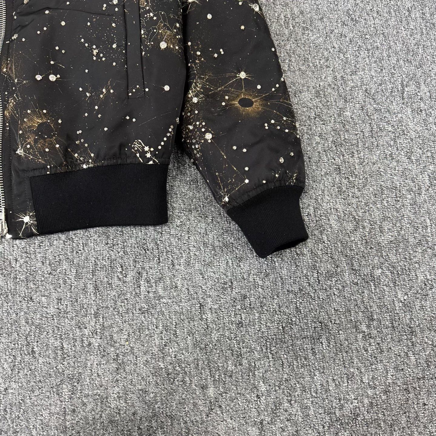 Givenchy Givenchy Crystal Constellation Cashmere Blend Puffer Jacket Size S / US 4 / IT 40 - 3 Thumbnail