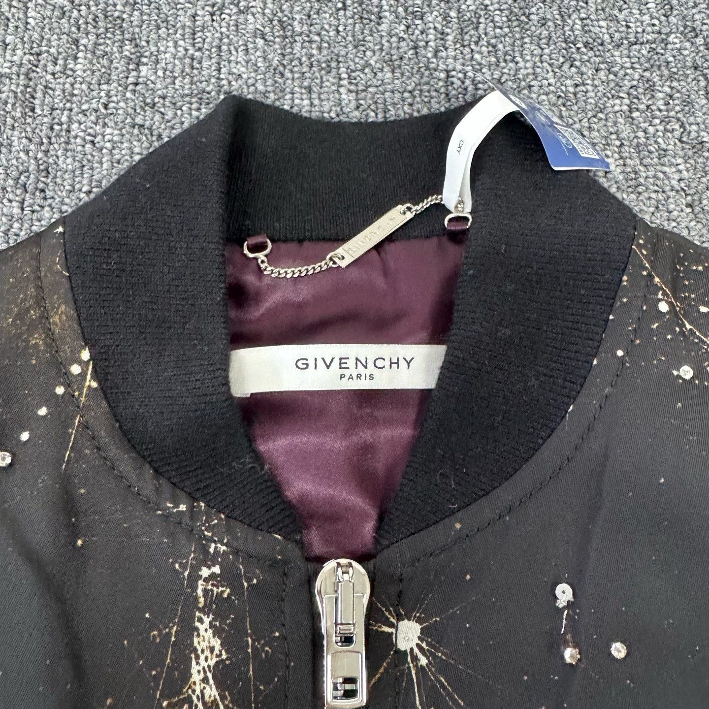 Givenchy Givenchy Crystal Constellation Cashmere Blend Puffer Jacket Size S / US 4 / IT 40 - 5 Thumbnail