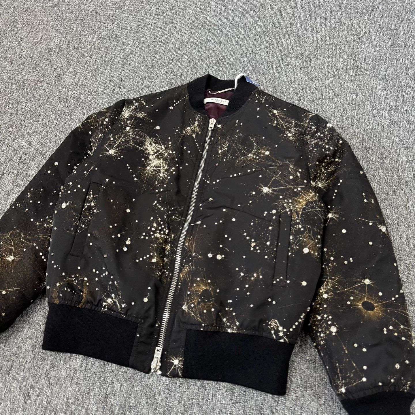 Givenchy Givenchy Crystal Constellation Cashmere Blend Puffer Jacket Size S / US 4 / IT 40 - 4 Thumbnail
