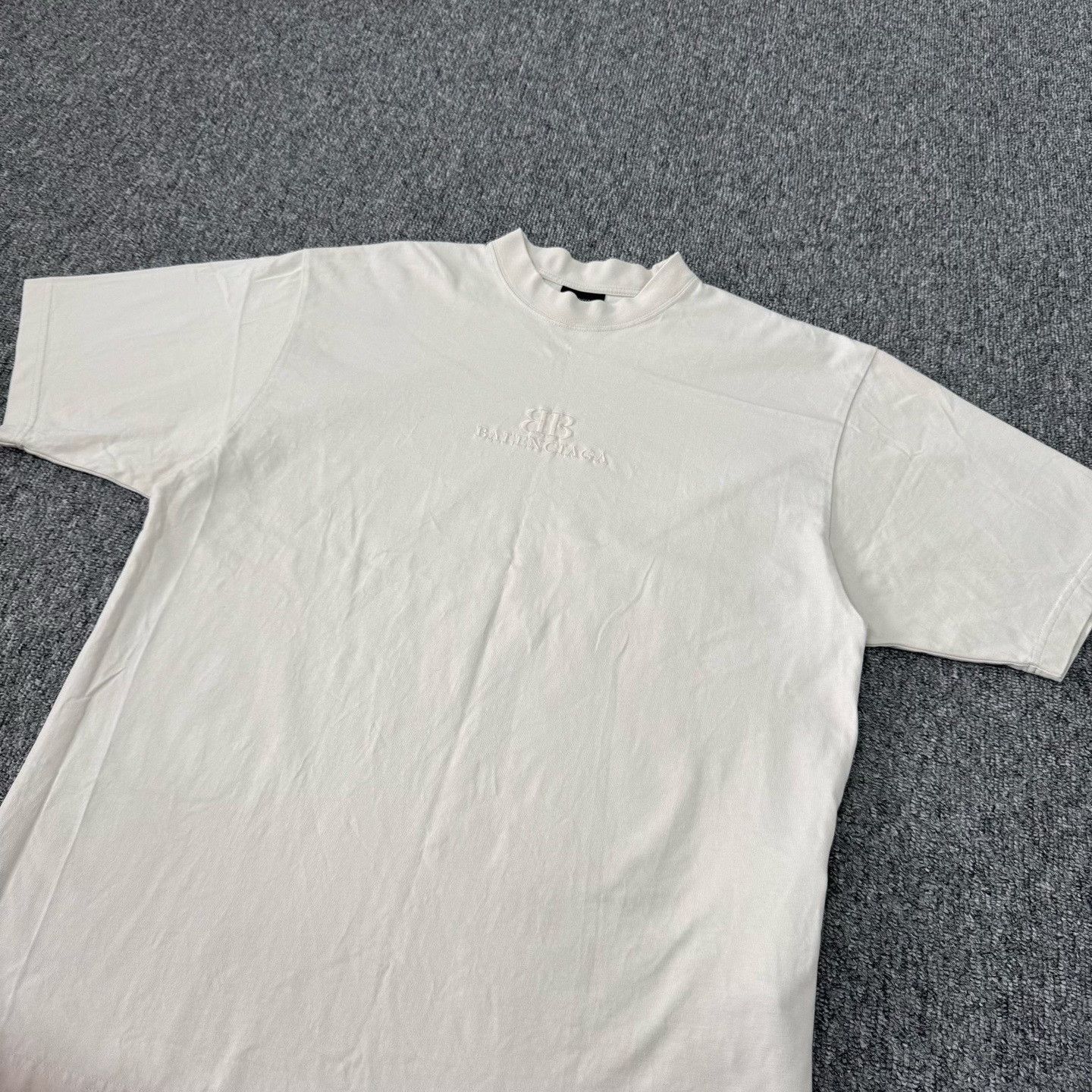 Balenciaga Balenciaga SS24 Double B Embroidered Short Sleeve T-shirt XS Size US XS / EU 42 / 0 - 3 Thumbnail