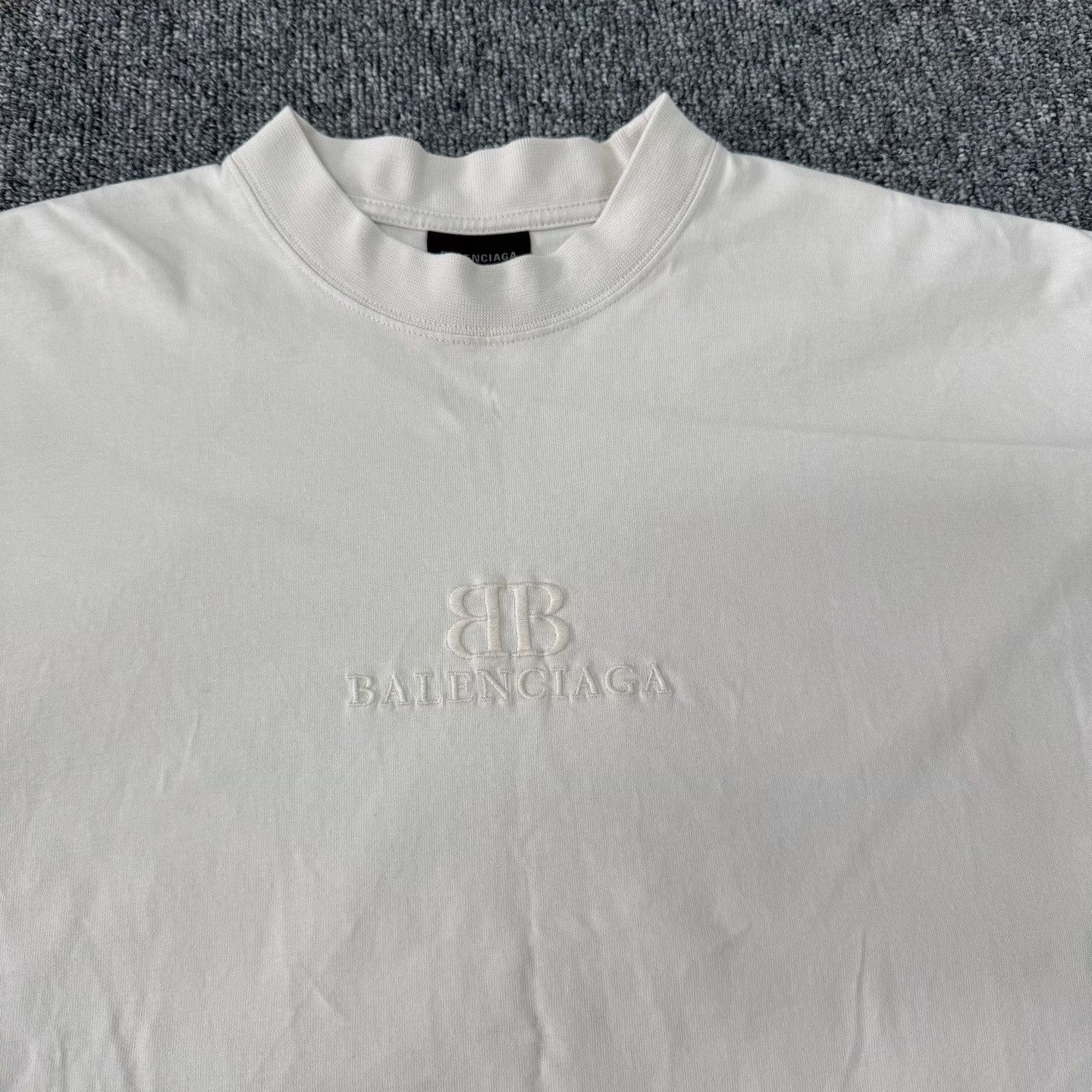 Balenciaga Balenciaga SS24 Double B Embroidered Short Sleeve T-shirt XS Size US XS / EU 42 / 0 - 4 Thumbnail