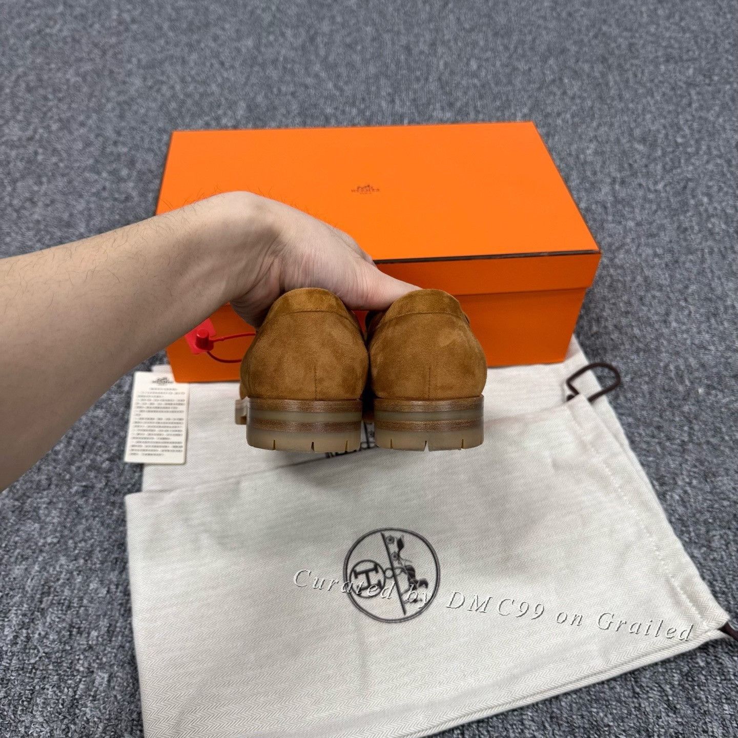 Hermes Hermes Suede H Buckle Loafers 36.5 Size US 5.5 / IT 35.5 - 4 Thumbnail