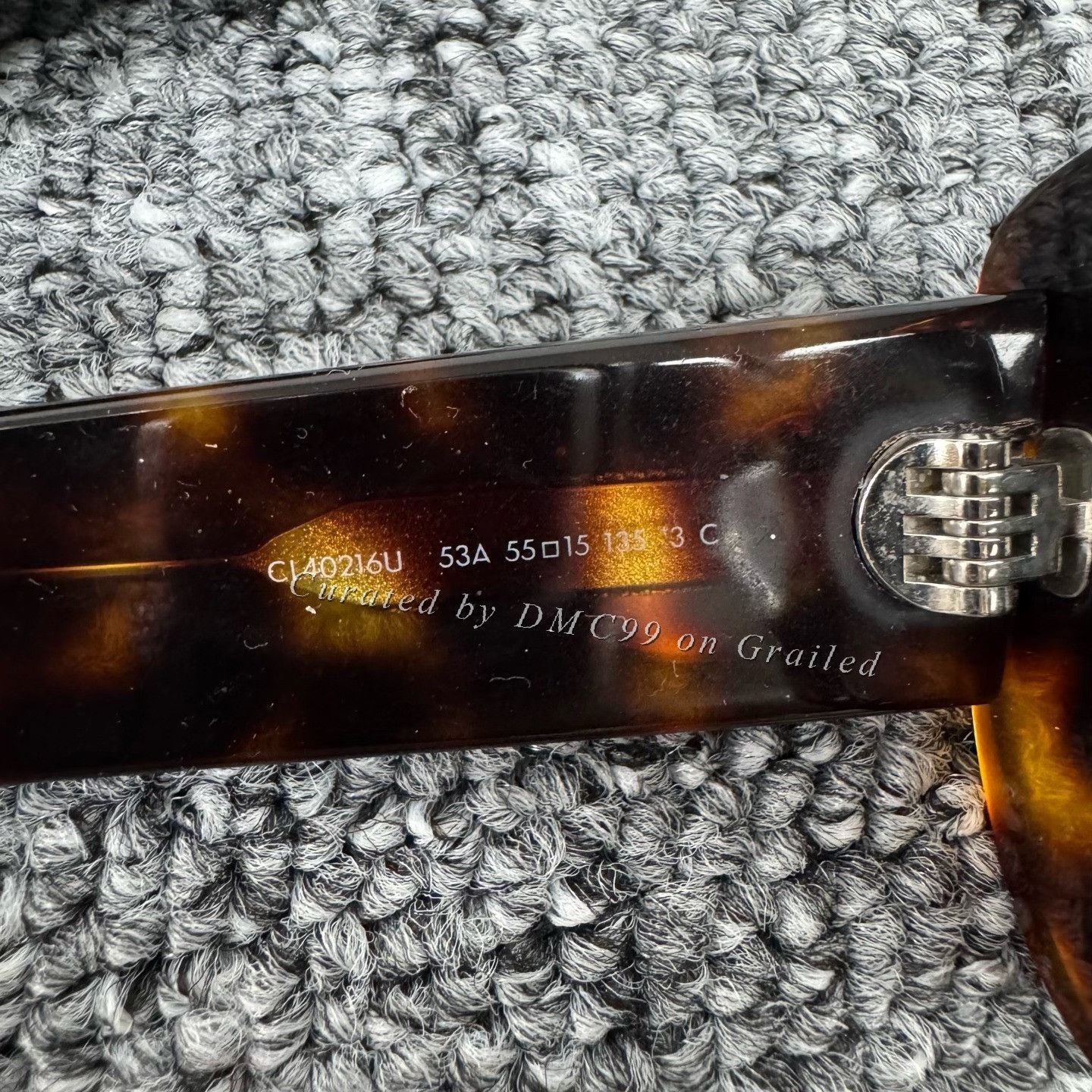 Celine Celine Tortoise Shell Triomphe Sunglasses Size ONE SIZE - 5 Thumbnail