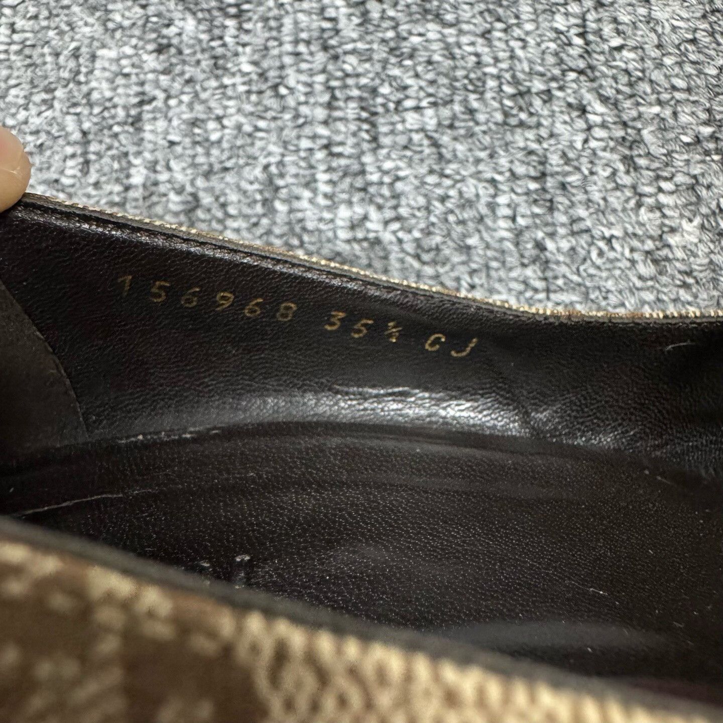 Gucci Gucci GG Monogram High Heels 35.5 Size US 4.5 / IT 34.5 - 6 Thumbnail