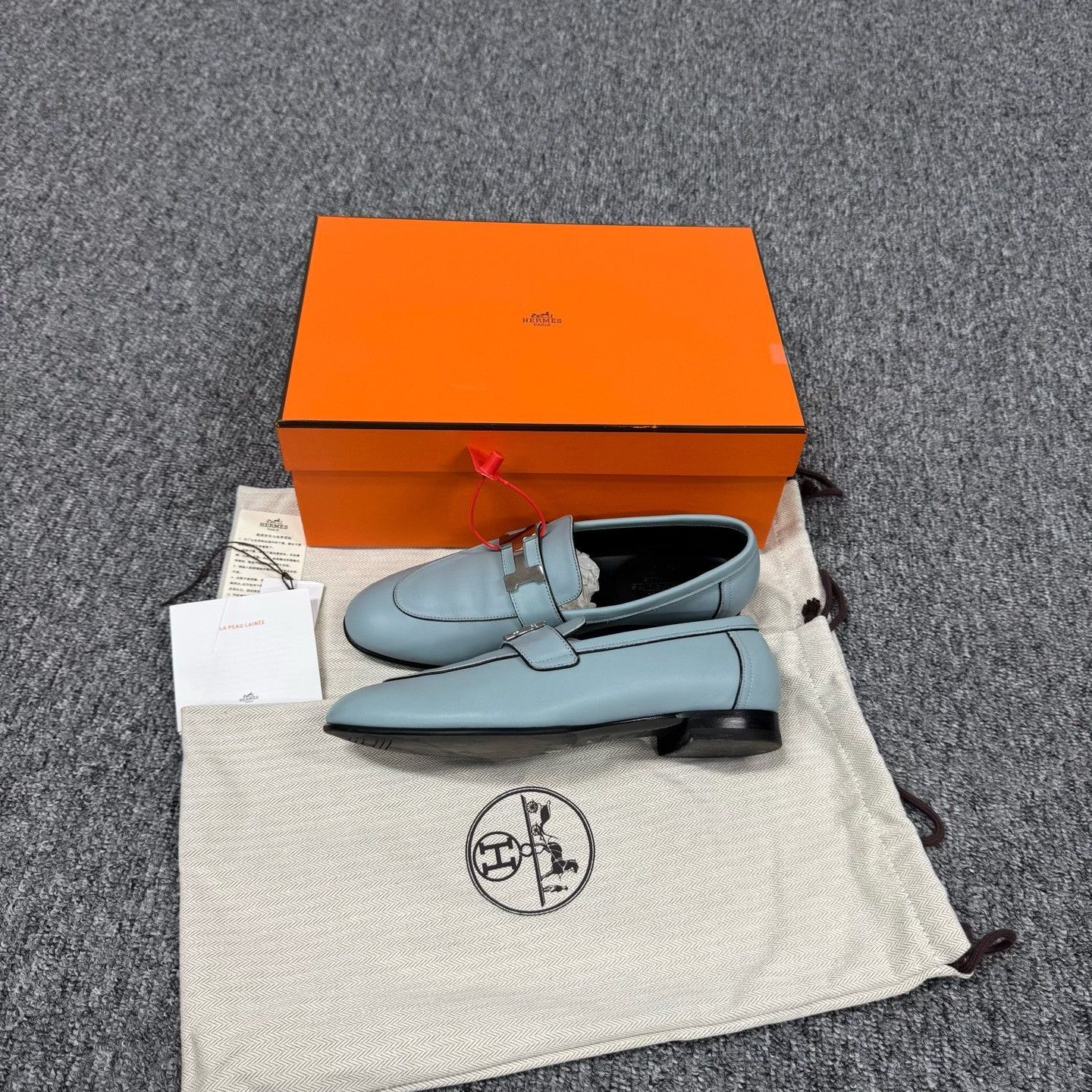Hermes Hermes Silver H Buckle Loafer Size US 6 / IT 36 - 2 Thumbnail