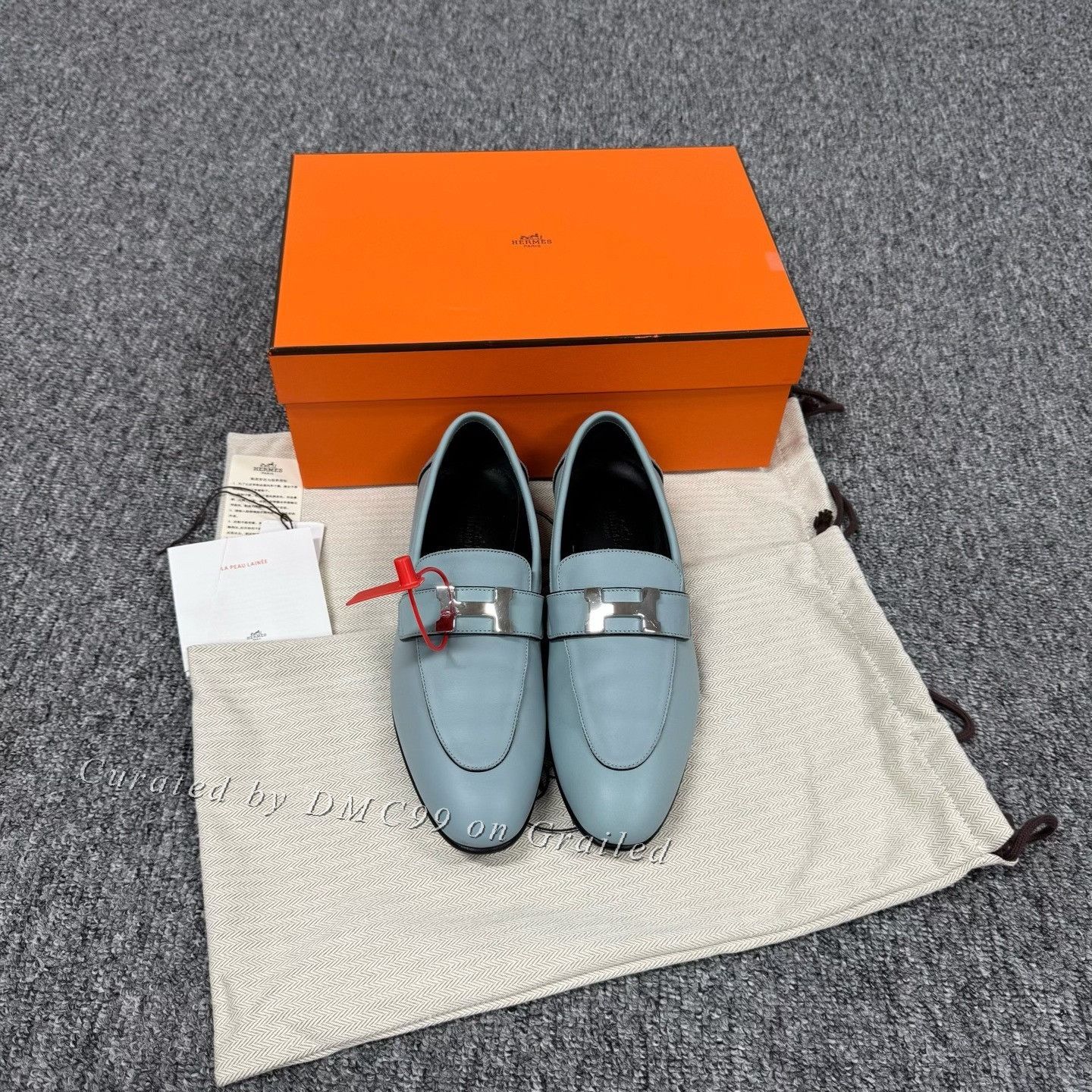 Hermes Hermes Silver H Buckle Loafer Size US 6 / IT 36 - 3 Thumbnail