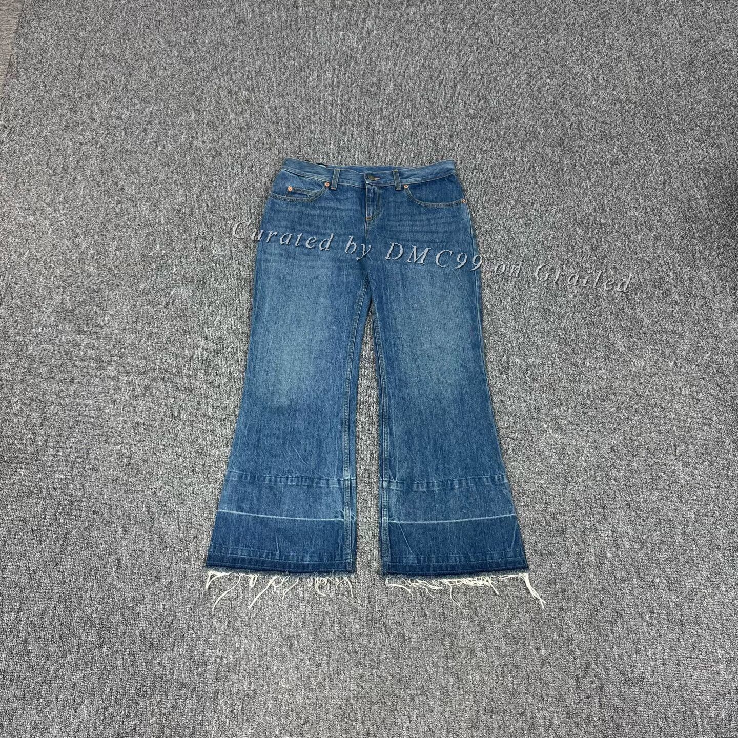 Gucci Gucci x Disney Donald Duck Embroidered Jeans Size 28" / US 6 / IT 42 - 2 Thumbnail