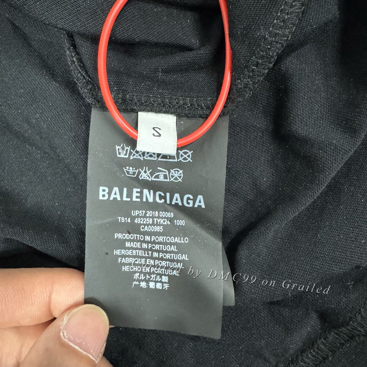 Balenciaga Balenciaga Double B Print Short Sleeve T-Shirt Size S / US 4 / IT 40 - 6 Thumbnail