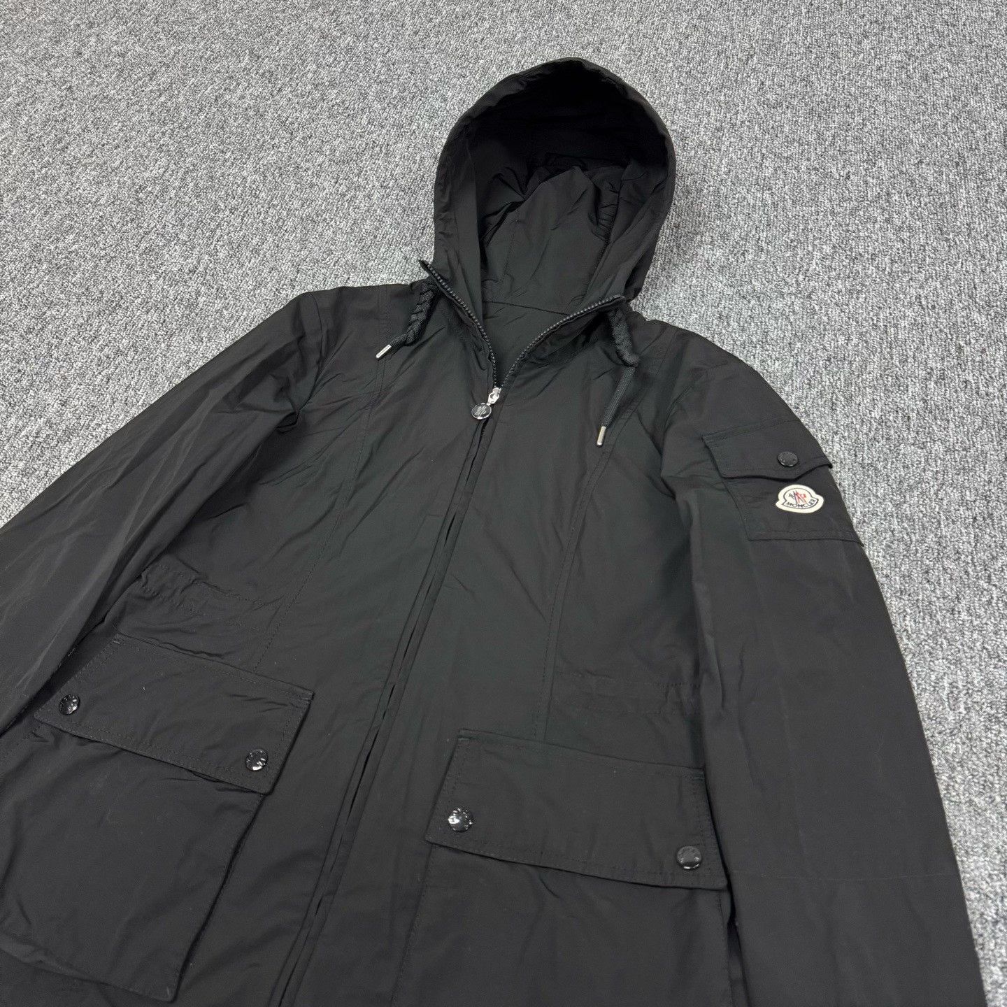 Moncler Moncler Leandro Logo Hooded Down Jacket Size US S / EU 44-46 / 1 - 4 Thumbnail