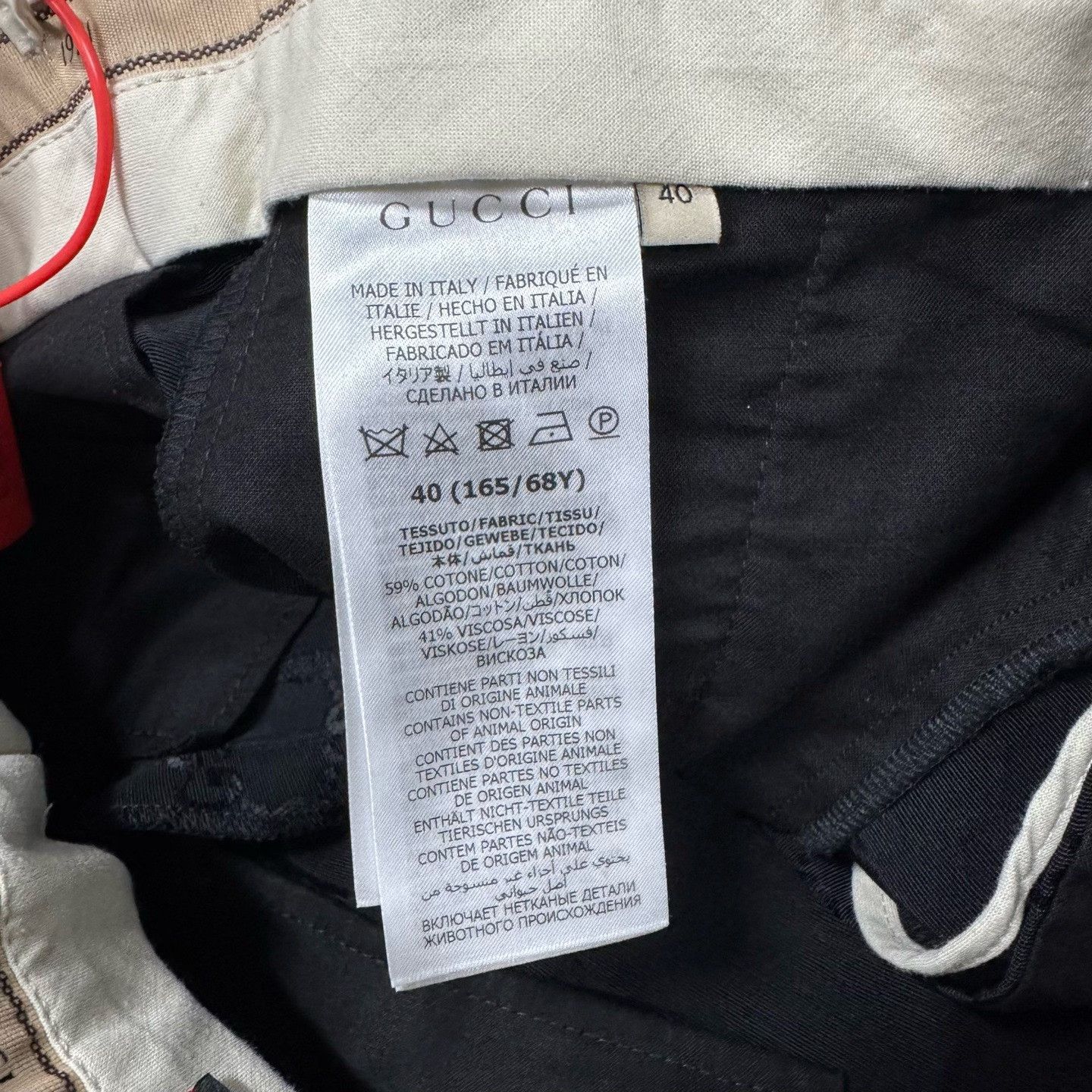 Gucci Gucci Subtle Pattern Casual Trousers 40 Size US 40 / EU 56 - 6 Thumbnail