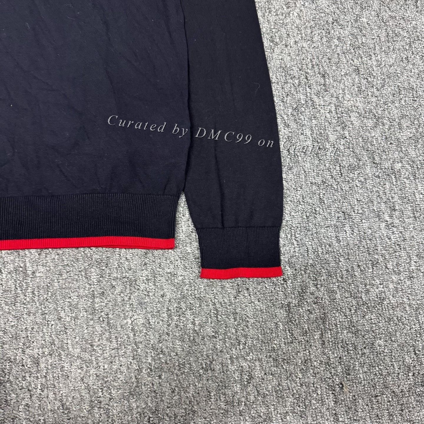 Versace Versace Logo Embroidered Crewneck Knit Sweater Size US S / EU 44-46 / 1 - 3 Thumbnail