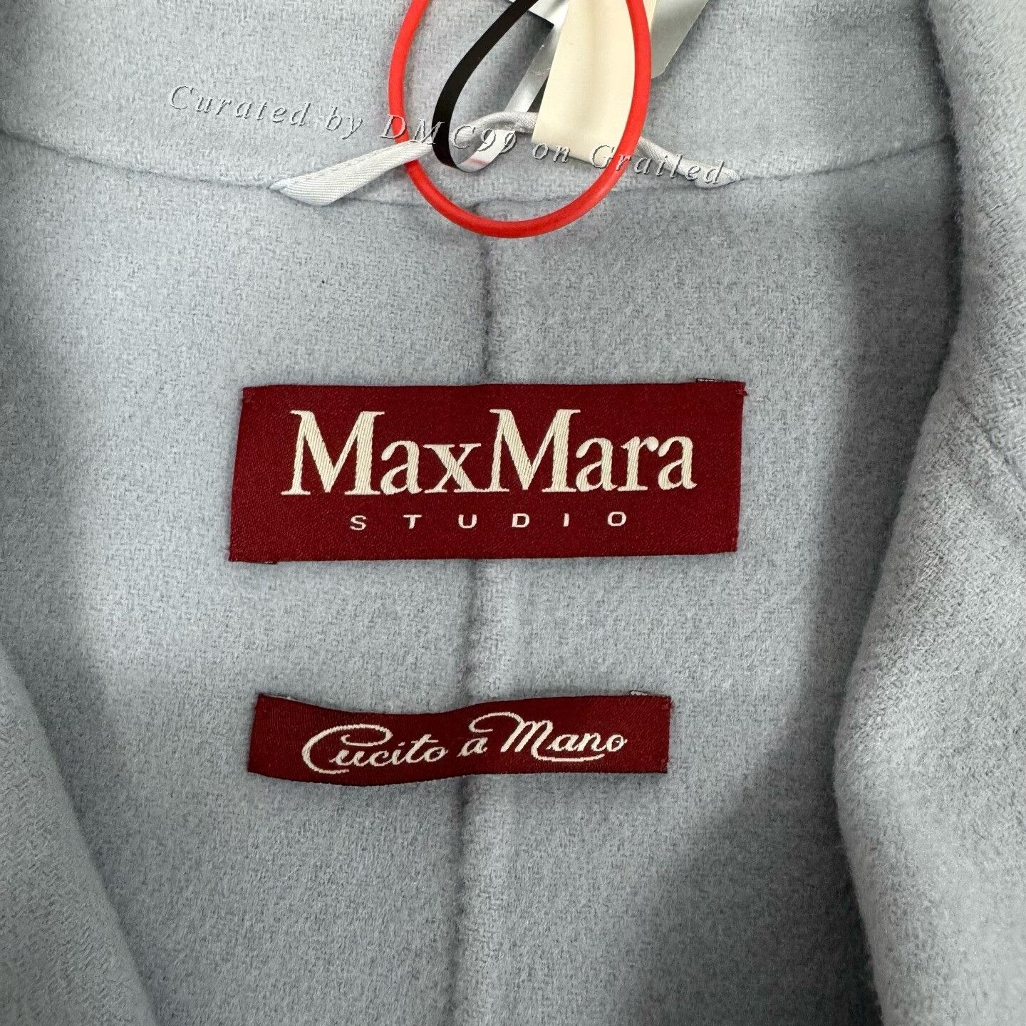 Max Mara MaxMara Wool Coat Large Ruffled Lapel Size M / US 6-8 / IT 42-44 - 5 Thumbnail