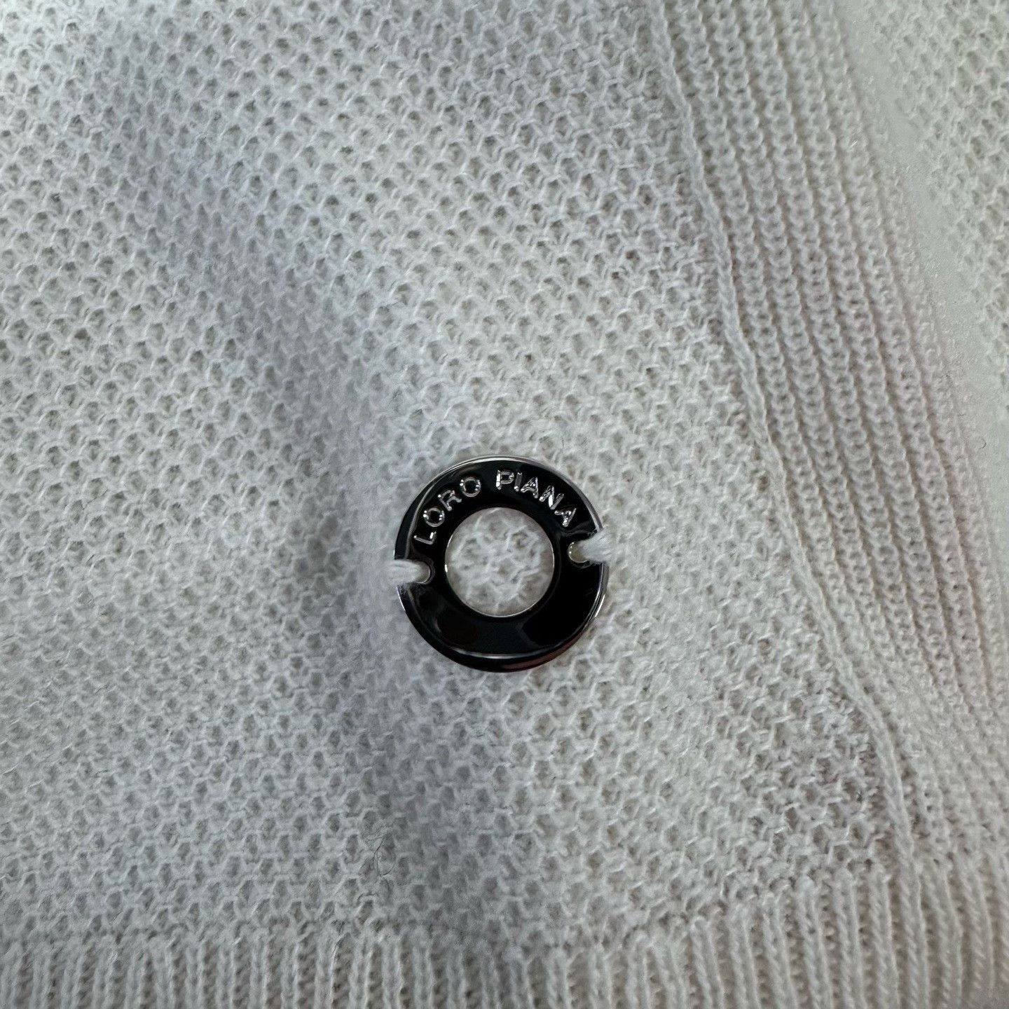 Loro Piana Loro Piana Cashmere Knit Sweater Metal Logo Size US S / EU 44-46 / 1 - 5 Thumbnail