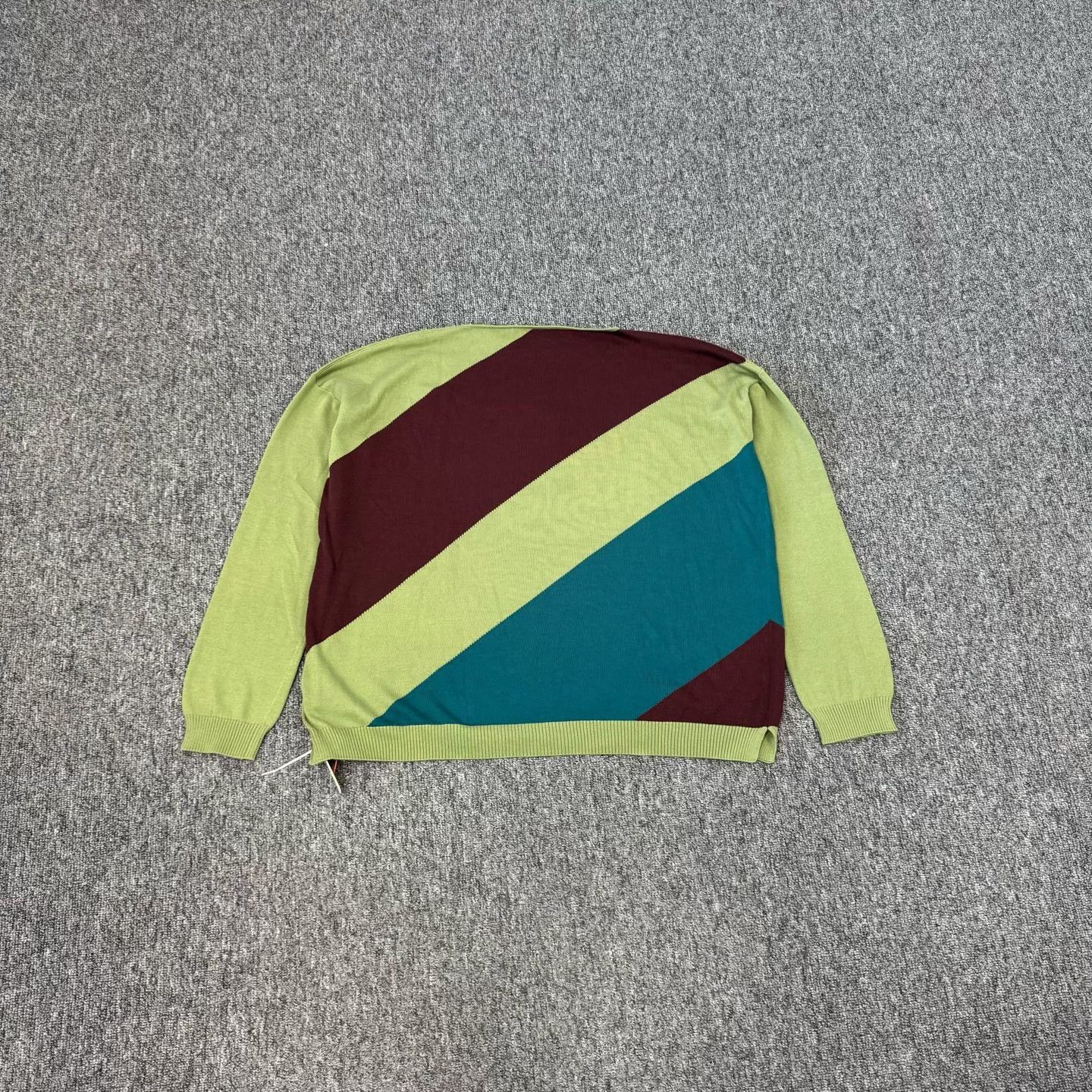 Loro Piana Loro Piana Colorblock Knit Sweater M Size US M / EU 48-50 / 2 - 2 Thumbnail