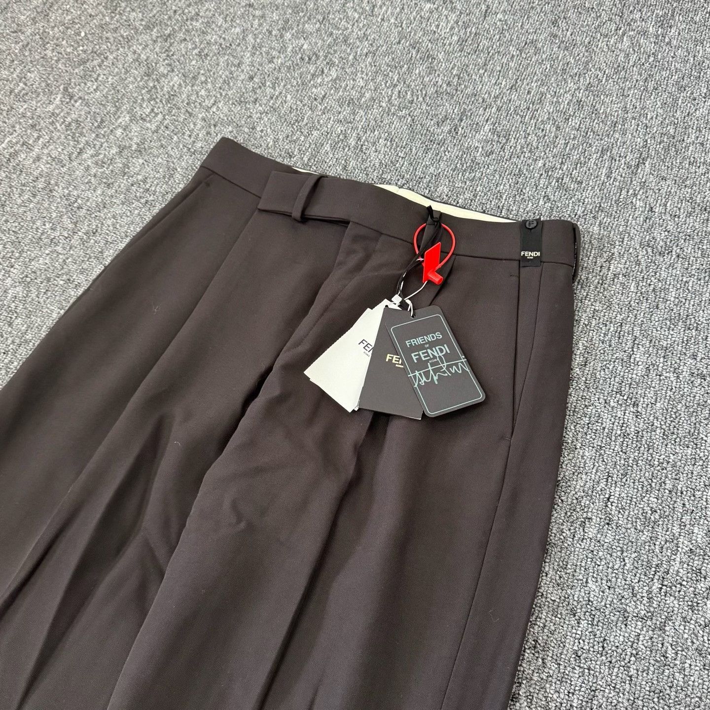 Fendi Fendi Brown Trousers Size 46 New Size US 30 / EU 46 - 4 Thumbnail