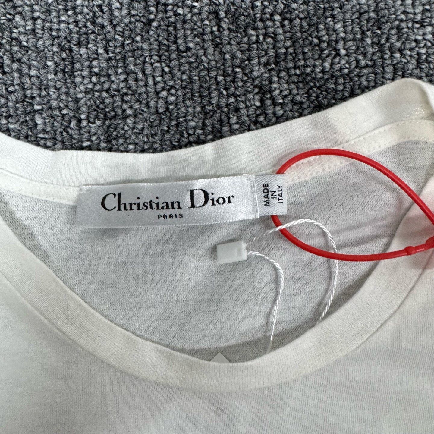 Dior Dior Striped Letter Slim Short Sleeve T-shirt Size US S / EU 44-46 / 1 - 5 Thumbnail