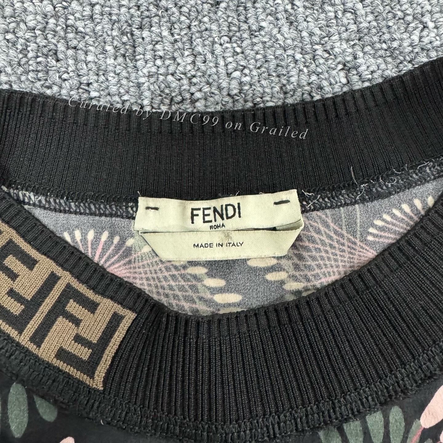 Fendi Fendi Silk Sleeveless Floral Print Top Size XS / US 0-2 / IT 36-38 - 5 Thumbnail
