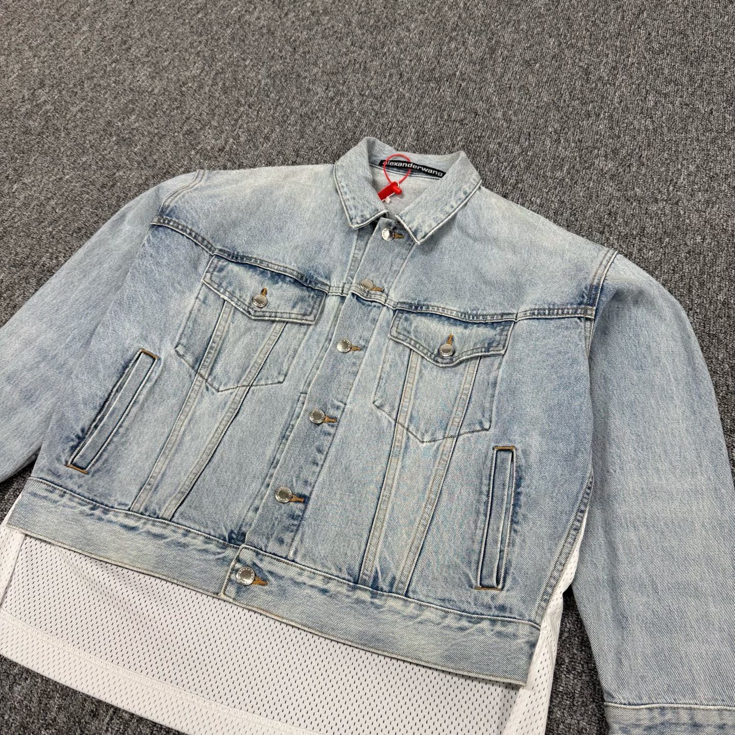 Alexander Wang Alexander Wang Denim Deconstructed Oversized Jacket Size US M / EU 48-50 / 2 - 4 Thumbnail