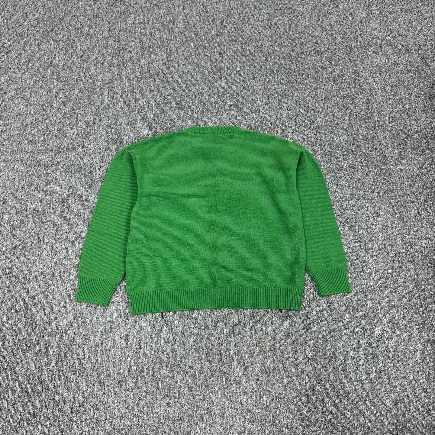 Gucci Gucci Green Animal Embroidery Logo Knit Sweater Size US M / EU 48-50 / 2 - 2 Thumbnail