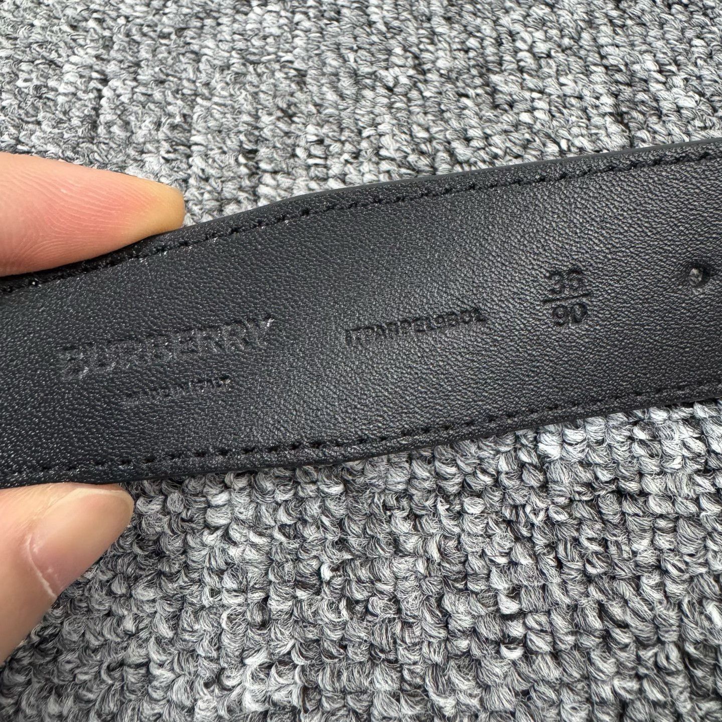 Burberry Burberry Classic Check TB Logo Belt Size ONE SIZE - 7 Thumbnail