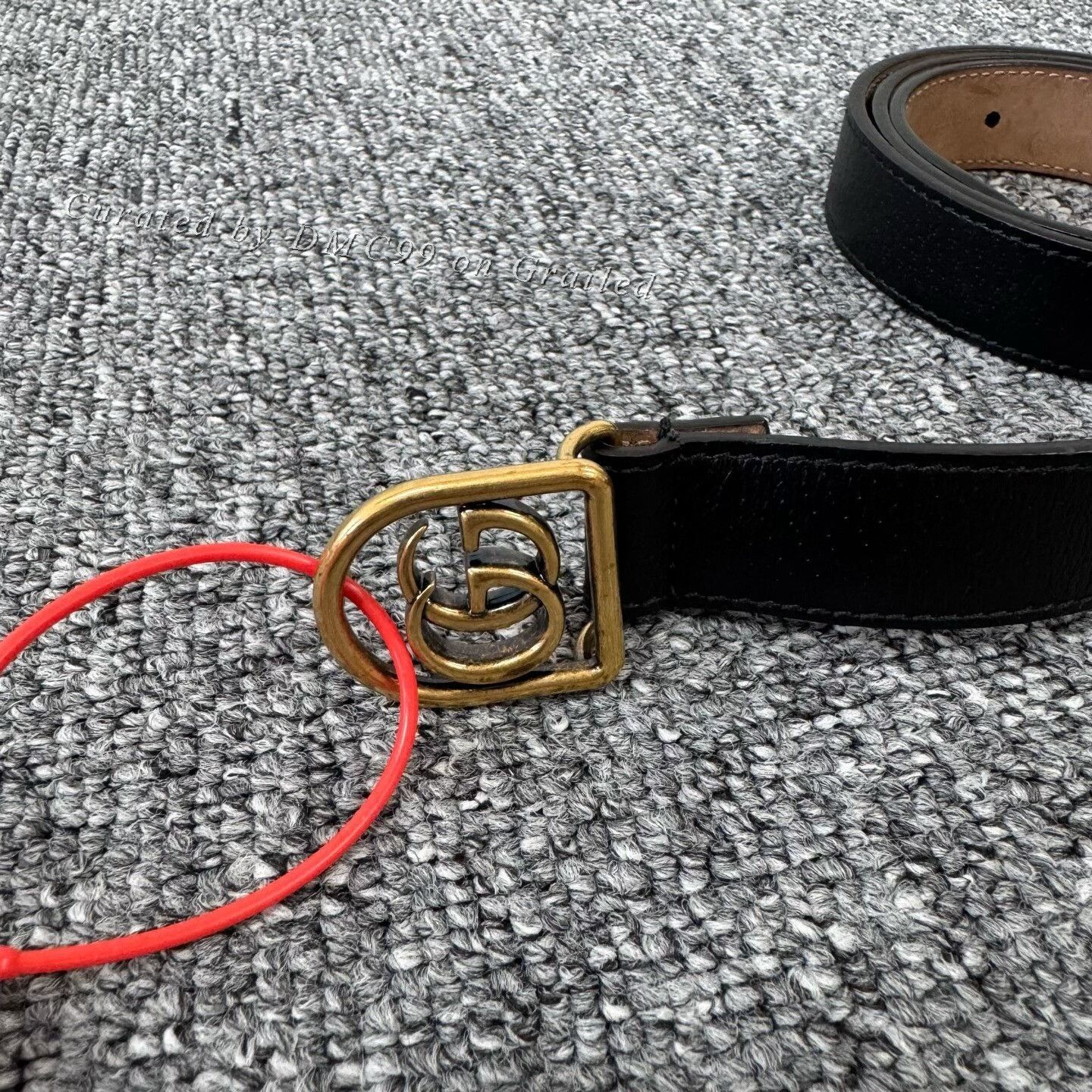 Gucci Gucci Double G Gold Buckle Belt Size ONE SIZE - 2 Thumbnail