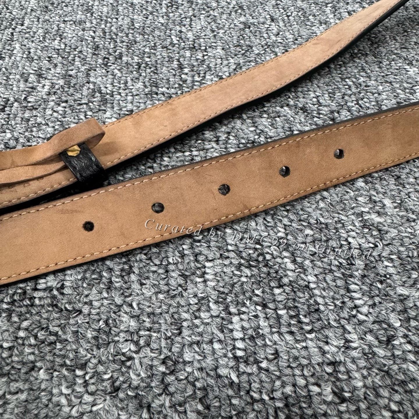 Gucci Gucci Double G Gold Buckle Belt Size ONE SIZE - 5 Thumbnail