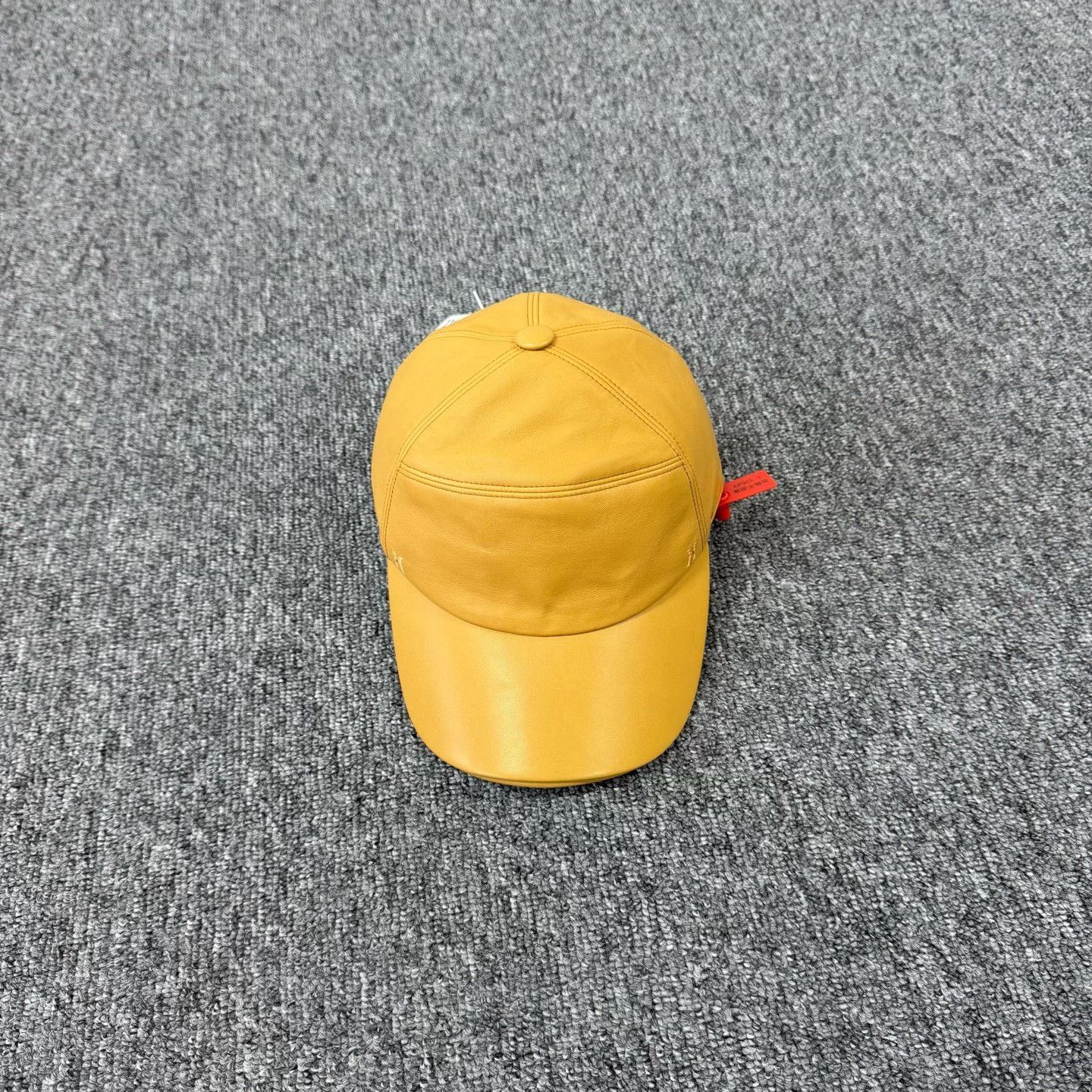 Hermes Hermes Leather H-Embroidered Baseball Cap Size ONE SIZE - 2 Thumbnail
