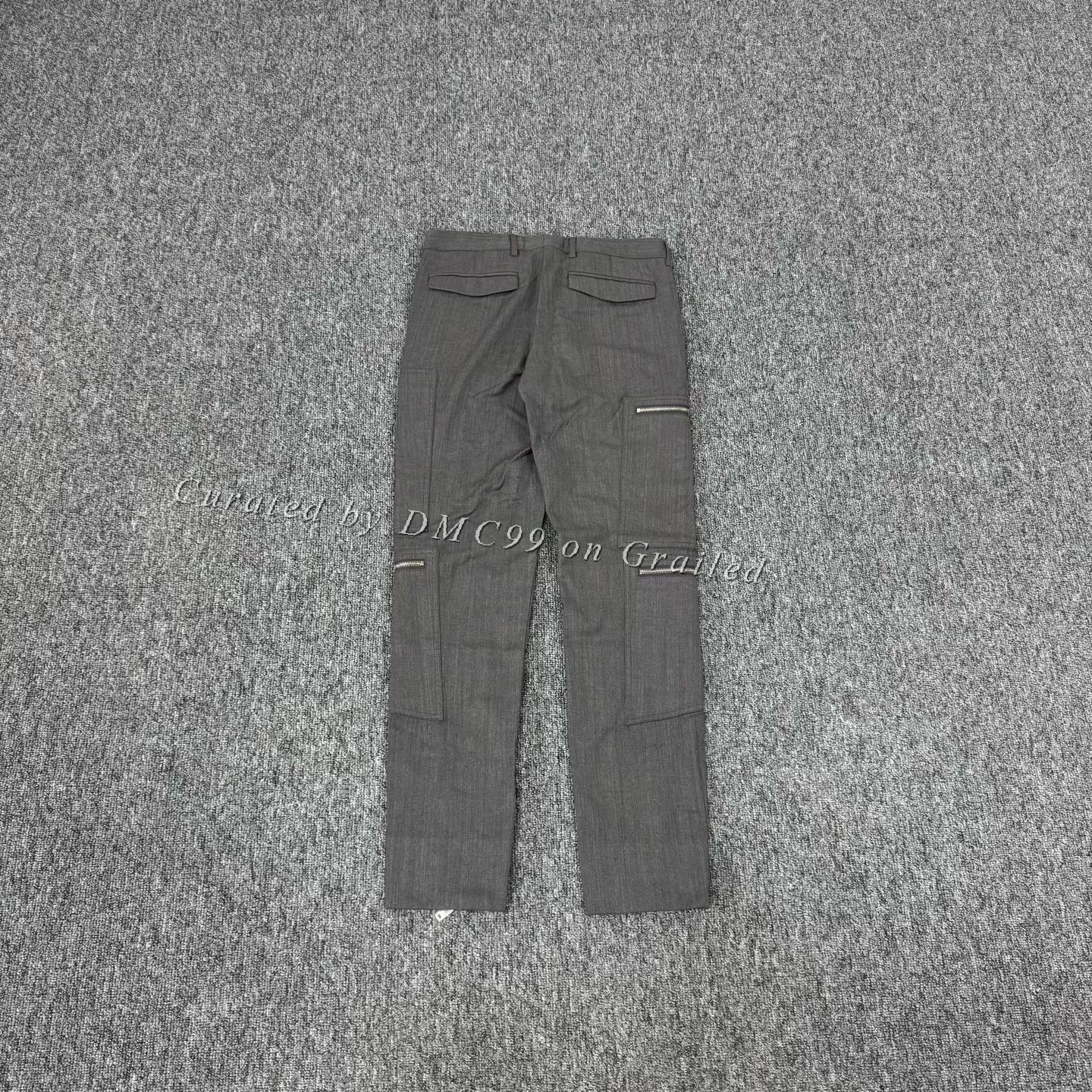 Dior Dior Gray Slim-Fit Tailored Pants 44 Size US 28 / EU 44 - 2 Thumbnail