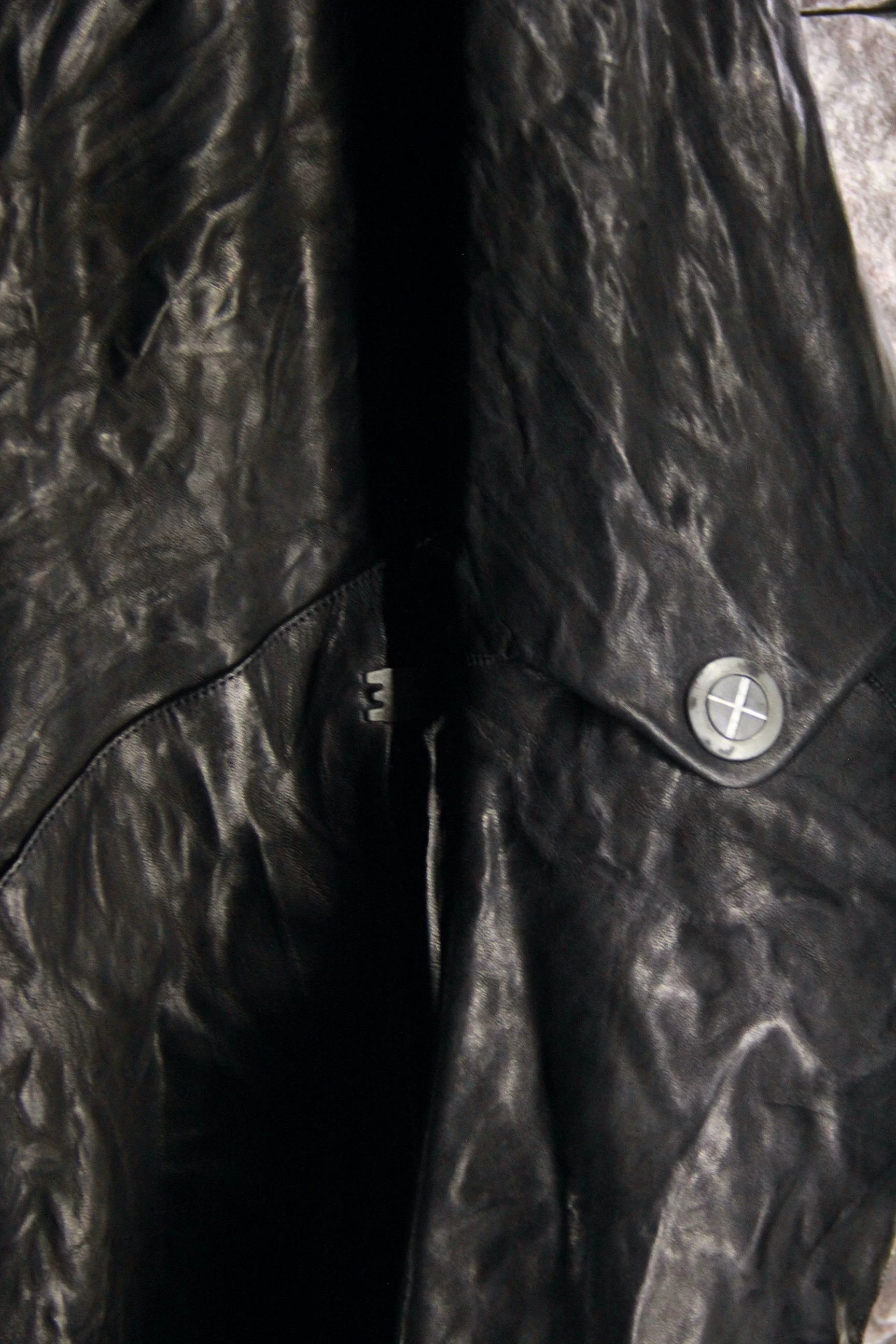 Isaac Sellam Experience Isaac Sellam Experience Black Heavy Coats Men xl Size US XL / EU 56 / 4 - 3 Thumbnail