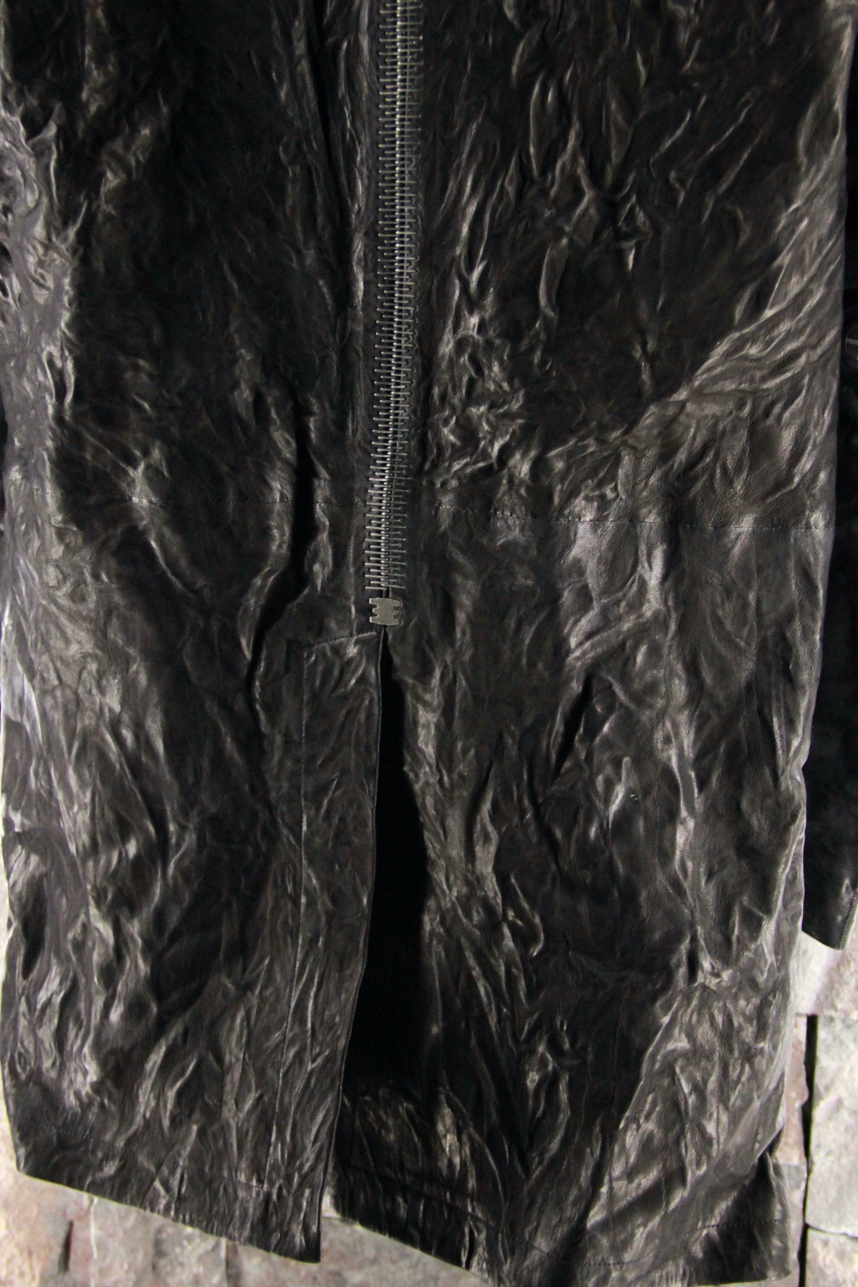 Isaac Sellam Experience Isaac Sellam Experience Black Heavy Coats Men xl Size US XL / EU 56 / 4 - 4 Thumbnail