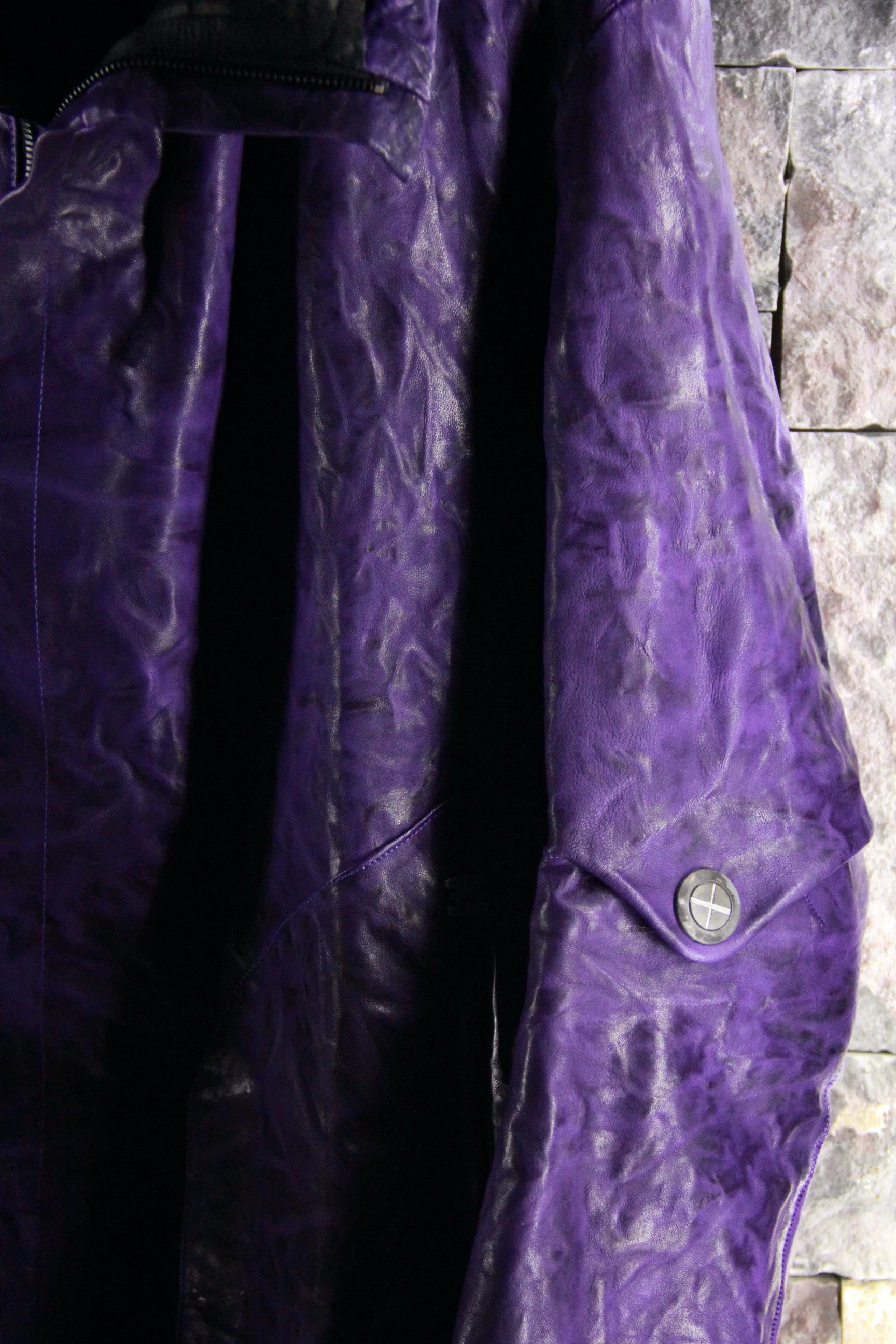 Isaac Sellam Experience Isaac Sellam Experience Purple Heavy Coats Men l Size US L / EU 52-54 / 3 - 4 Thumbnail
