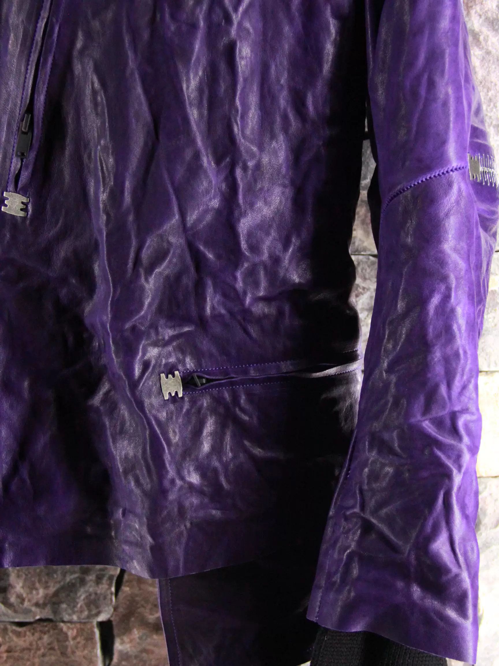 Isaac Sellam Experience Isaac Sellam Experience Purple Heavy Coats Men l Size US L / EU 52-54 / 3 - 4 Thumbnail
