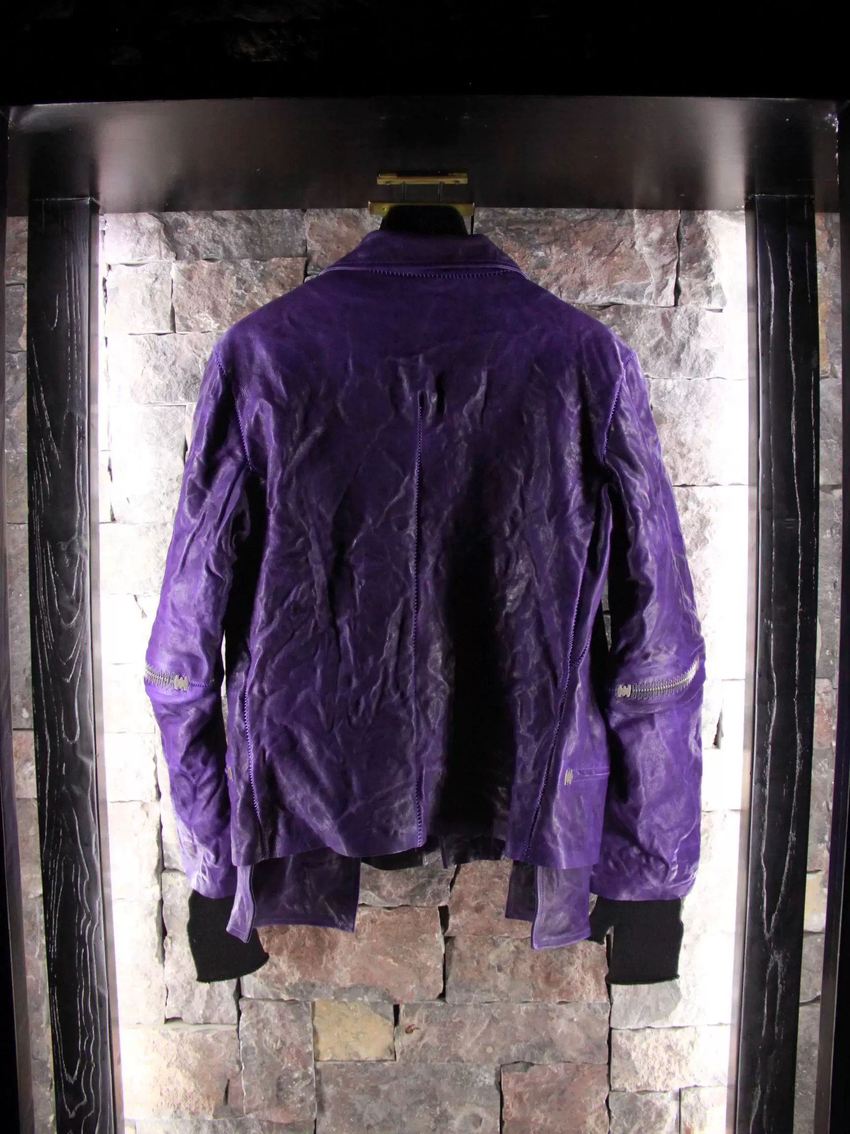 Isaac Sellam Experience Isaac Sellam Experience Purple Heavy Coats Men l Size US L / EU 52-54 / 3 - 3 Thumbnail