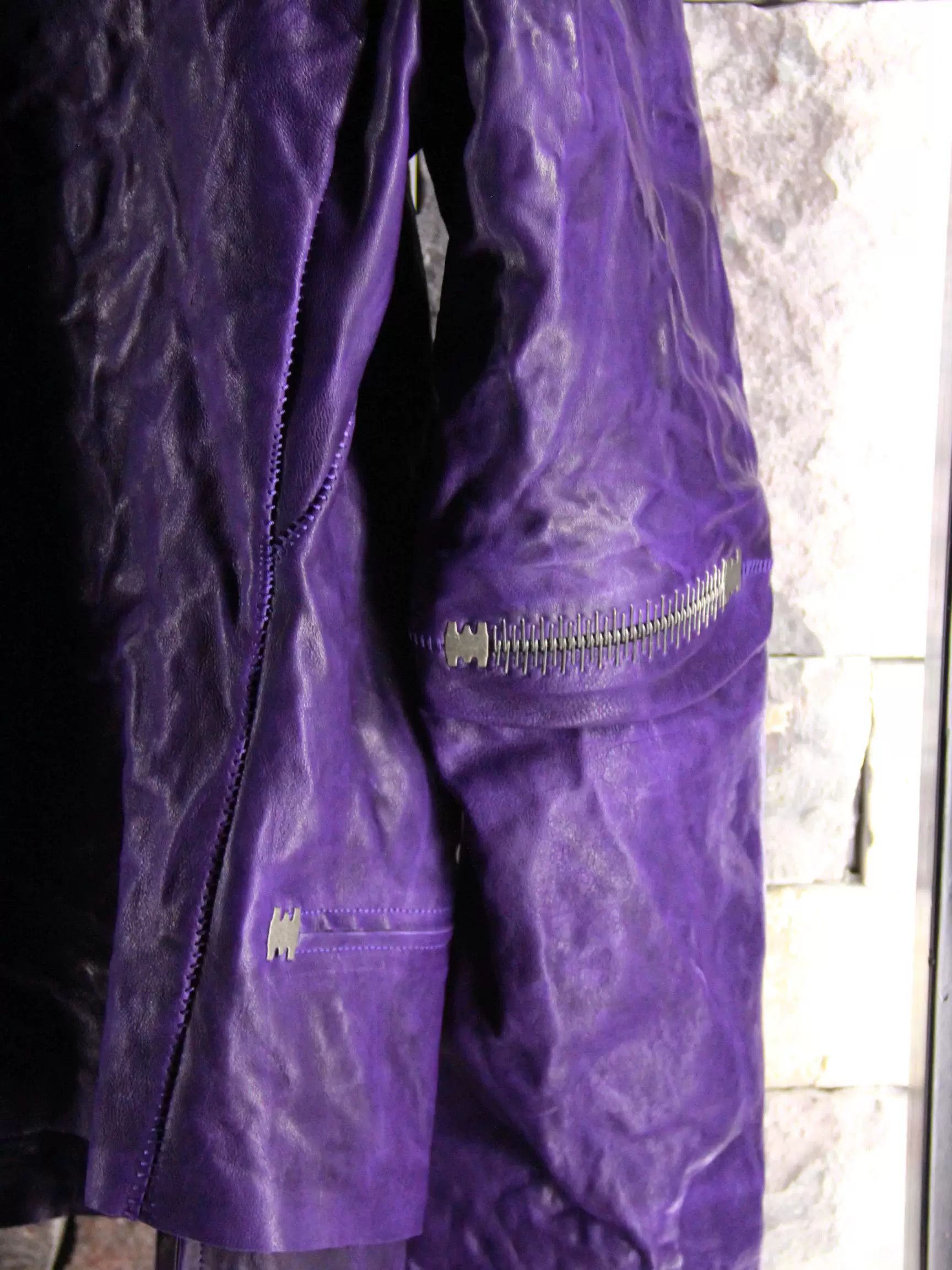 Isaac Sellam Experience Isaac Sellam Experience Purple Heavy Coats Men l Size US L / EU 52-54 / 3 - 5 Thumbnail