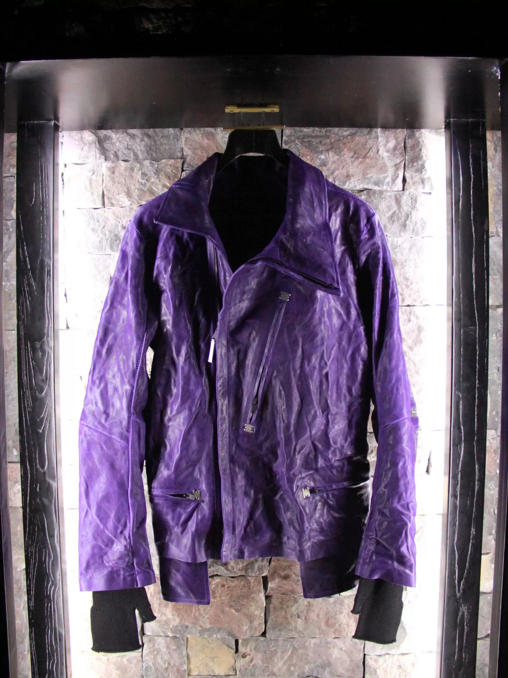 Isaac Sellam Experience Isaac Sellam Experience Purple Heavy Coats Men l Size US L / EU 52-54 / 3 - 2 Thumbnail