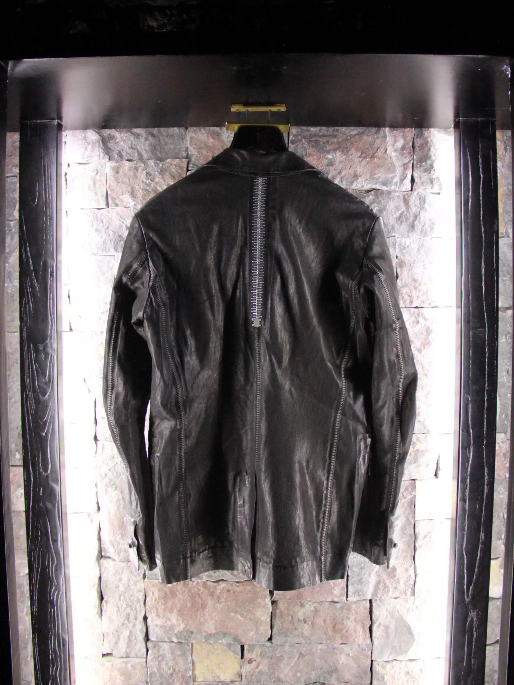 Isaac Sellam Experience Isaac Sellam Experience Black Blazer Men 52r Size 52R - 2 Thumbnail