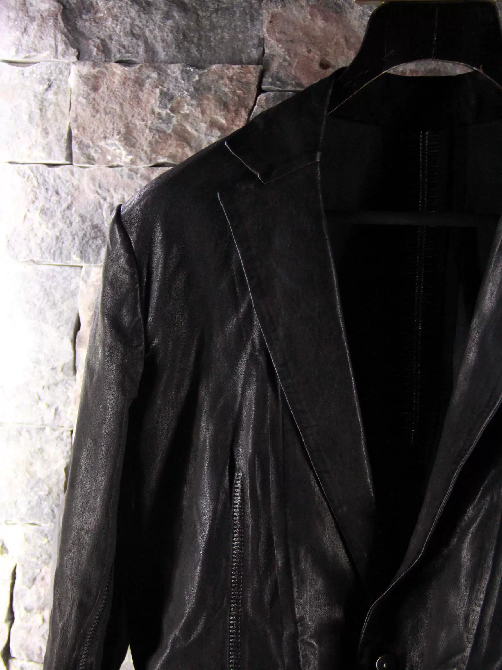 Isaac Sellam Experience Isaac Sellam Experience Black Blazer Men 52r Size 52R - 3 Thumbnail