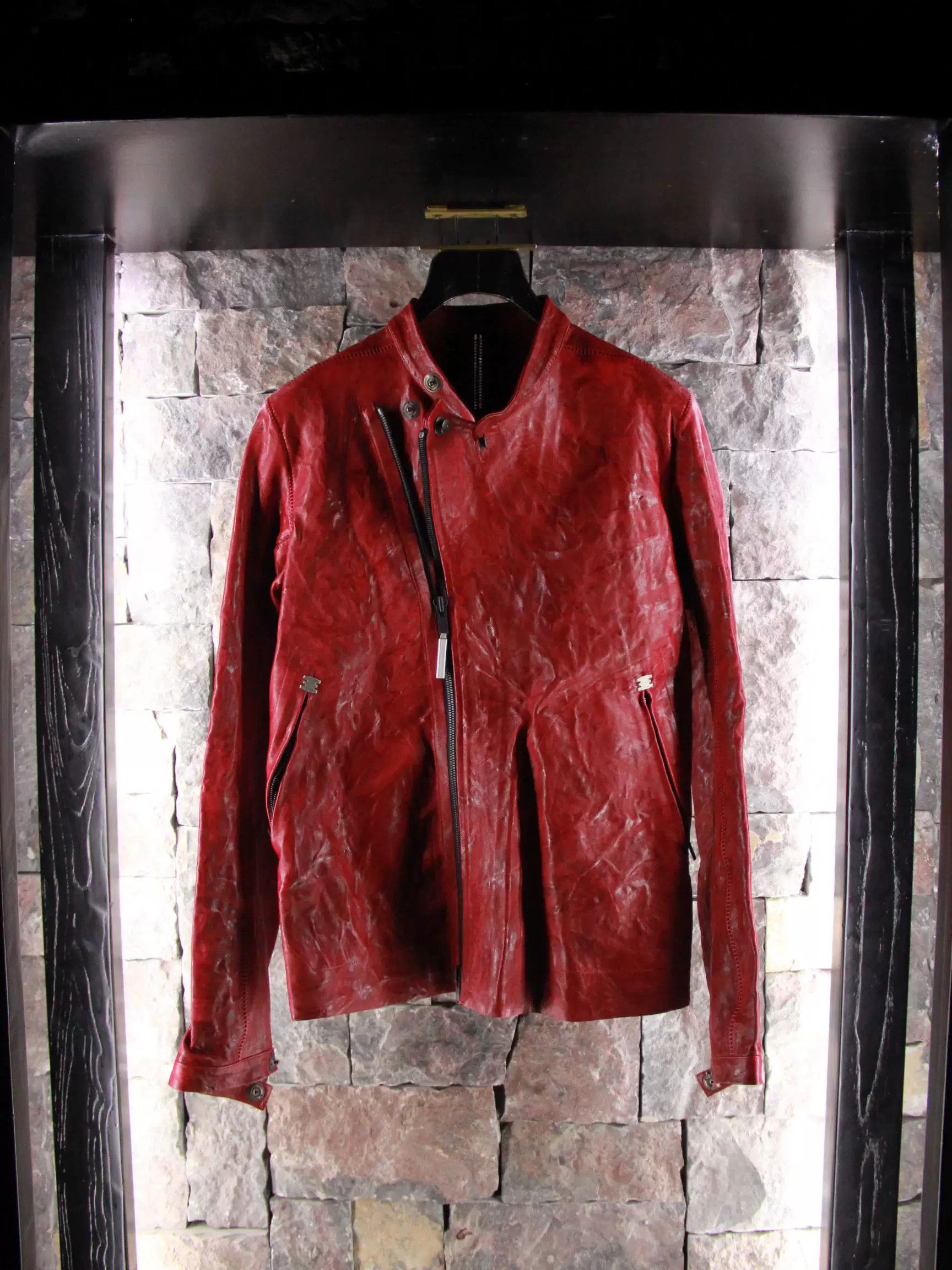Isaac Sellam Experience Isaac Sellam Experience Multi Leather Jacket Men m Size US M / EU 48-50 / 2 - 2 Thumbnail