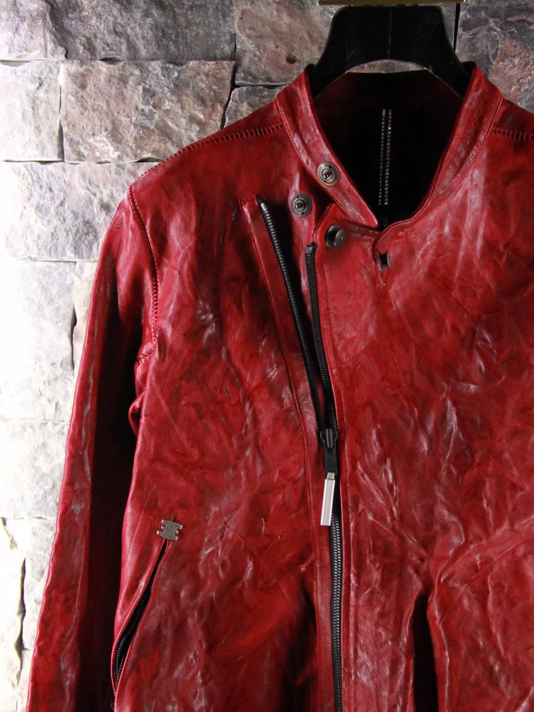 Isaac Sellam Experience Isaac Sellam Experience Multi Leather Jacket Men m Size US M / EU 48-50 / 2 - 4 Thumbnail