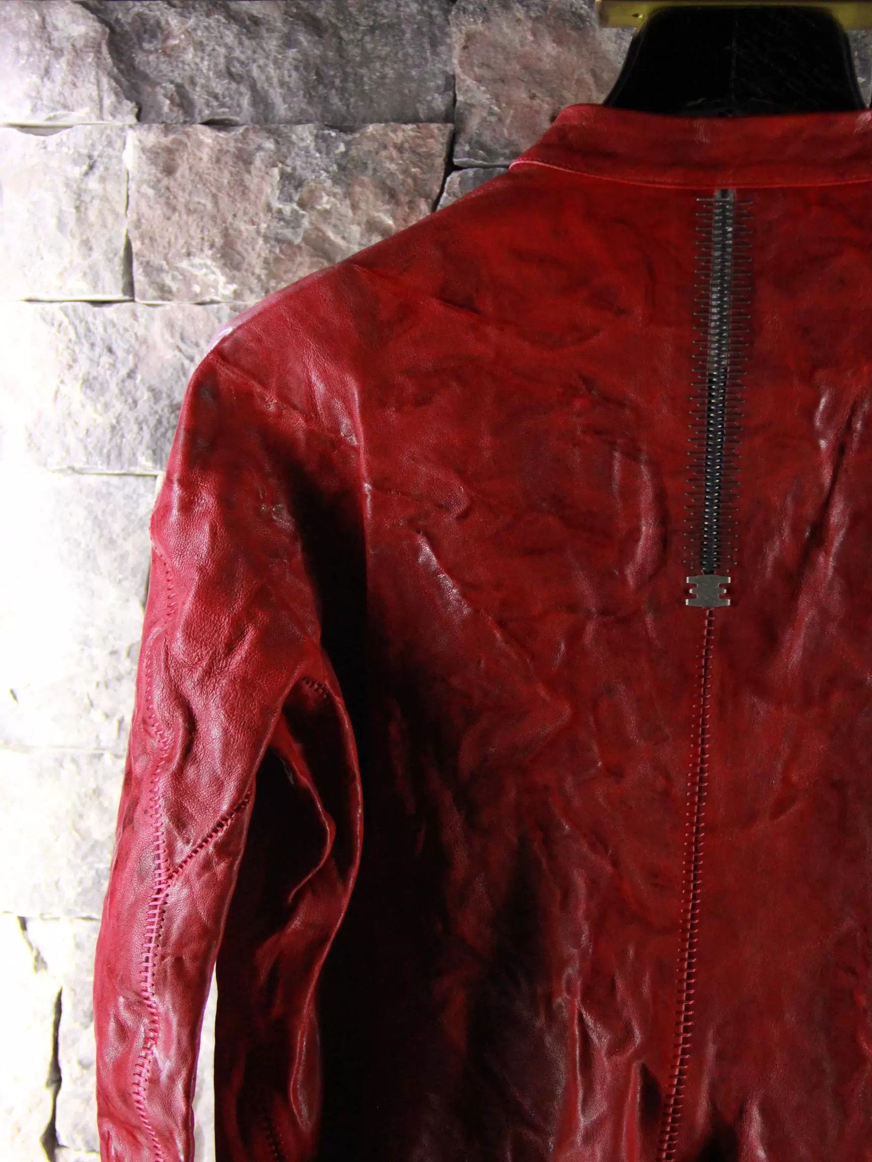 Isaac Sellam Experience Isaac Sellam Experience Multi Leather Jacket Men m Size US M / EU 48-50 / 2 - 5 Thumbnail