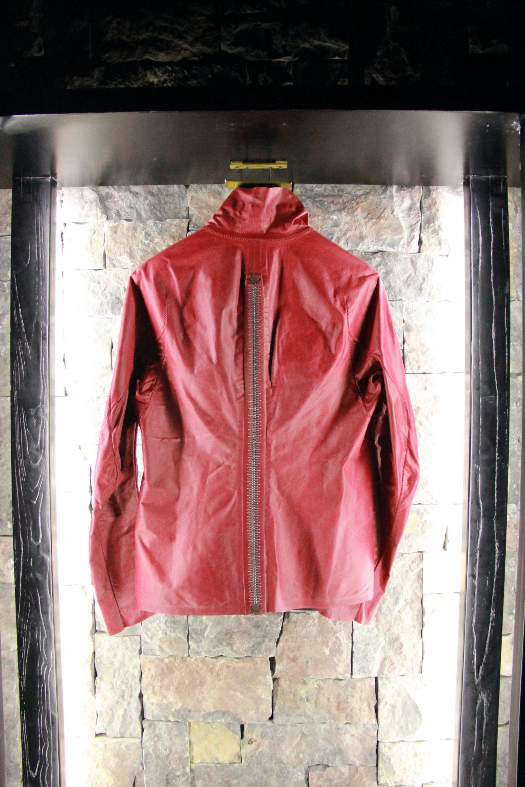 Isaac Sellam Experience Isaac Sellam Experience Red Leather Jacket Men l Size US L / EU 52-54 / 3 - 3 Thumbnail