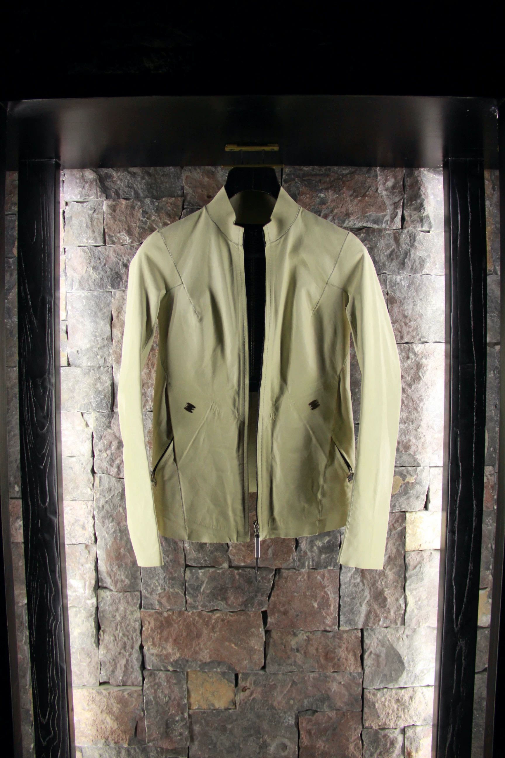 Isaac Sellam Experience Isaac Sellam Experience White Leather Jacket Men xxs Size US XXS / EU 40 - 2 Thumbnail