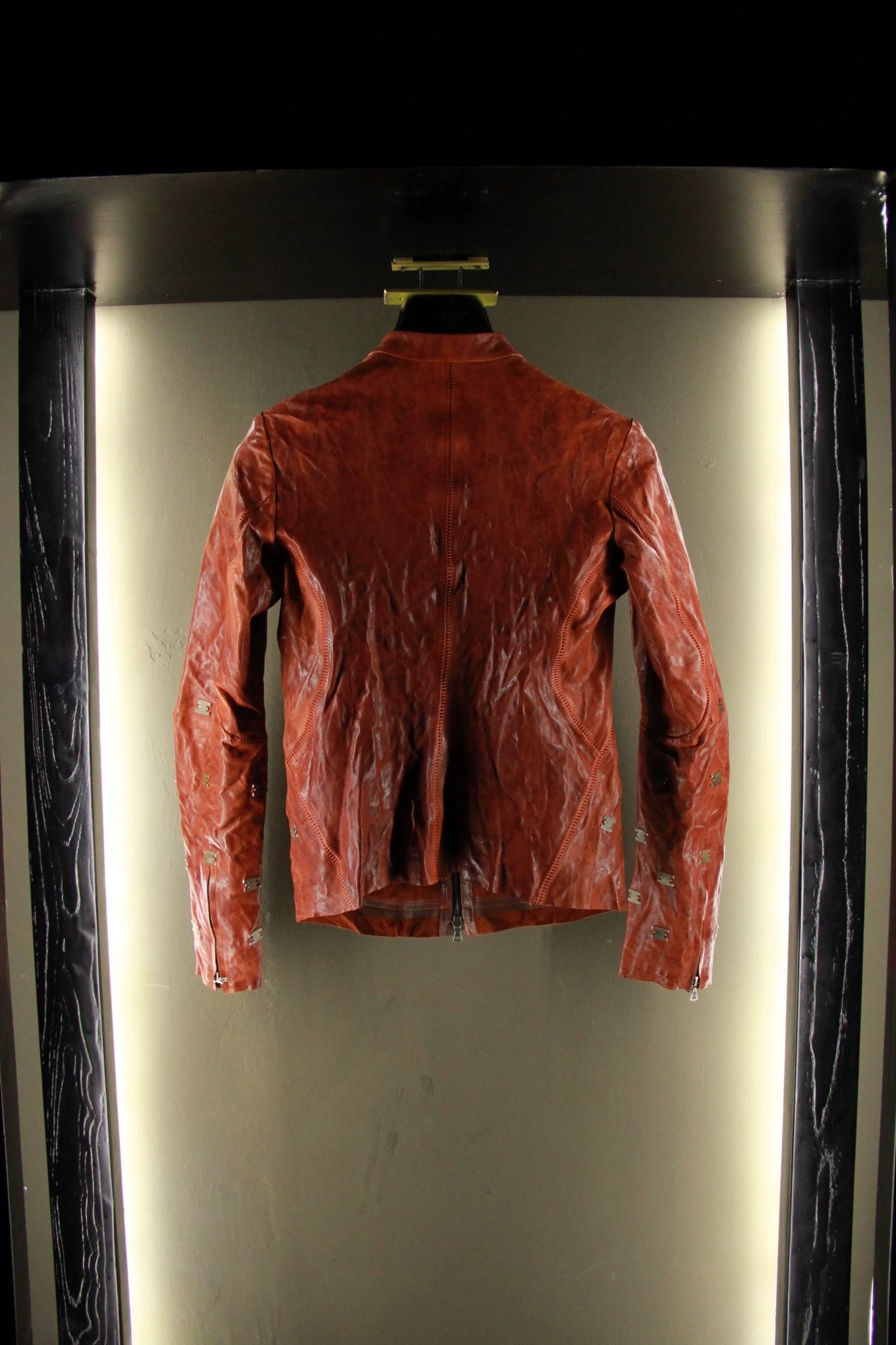 Isaac Sellam Experience Isaac Sellam Experience White Leather Jacket Men m Size US M / EU 48-50 / 2 - 3 Thumbnail