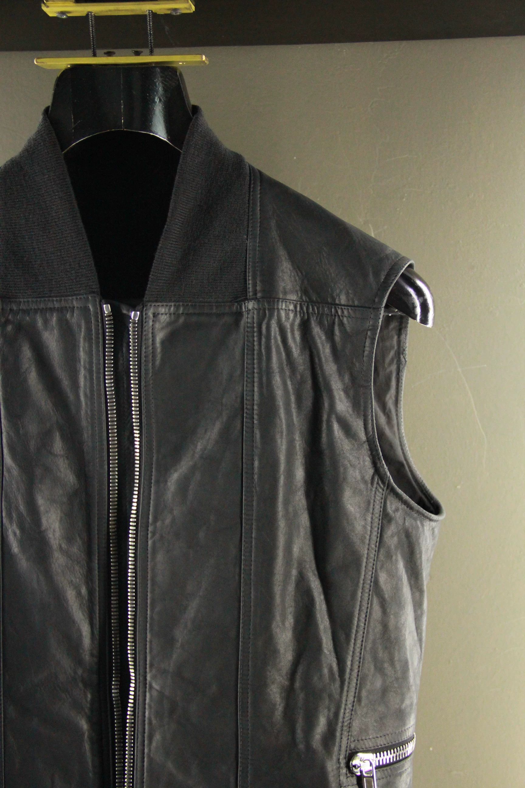 Rick Owens Rick Owens White Vest Men m Size US M / EU 48-50 / 2 - 3 Thumbnail