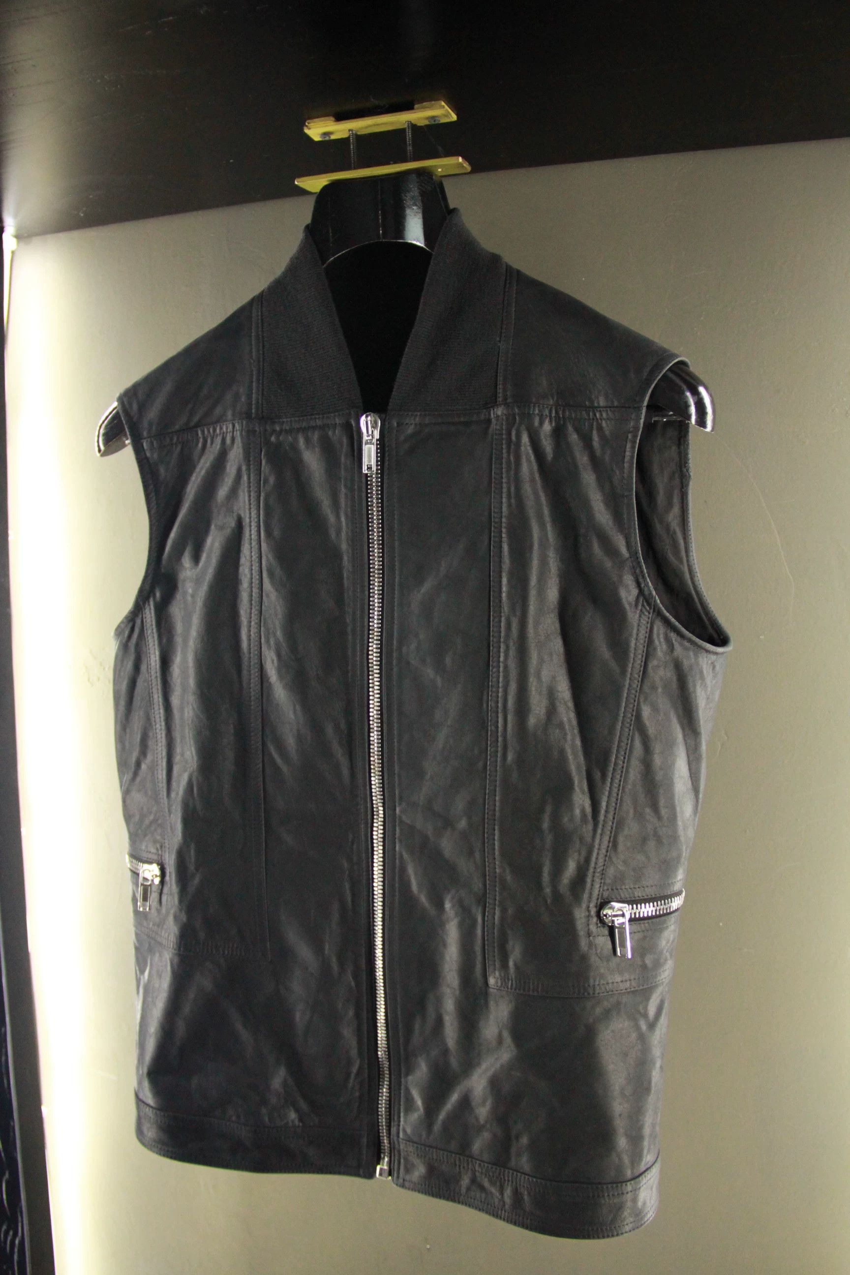 Rick Owens Rick Owens White Vest Men m Size US M / EU 48-50 / 2 - 4 Thumbnail