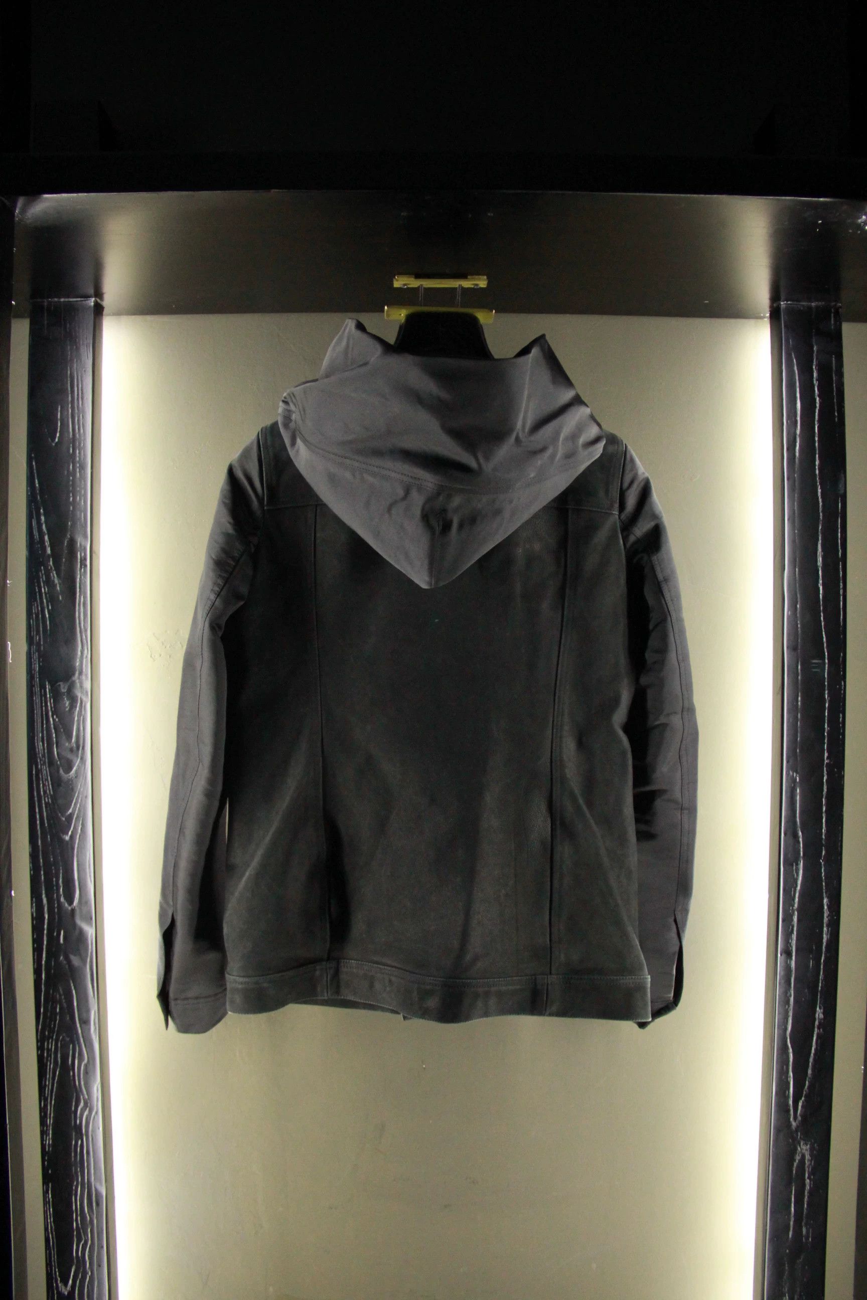 Rick Owens Rick Owens White Leather Jacket Men s Size US S / EU 44-46 / 1 - 2 Thumbnail