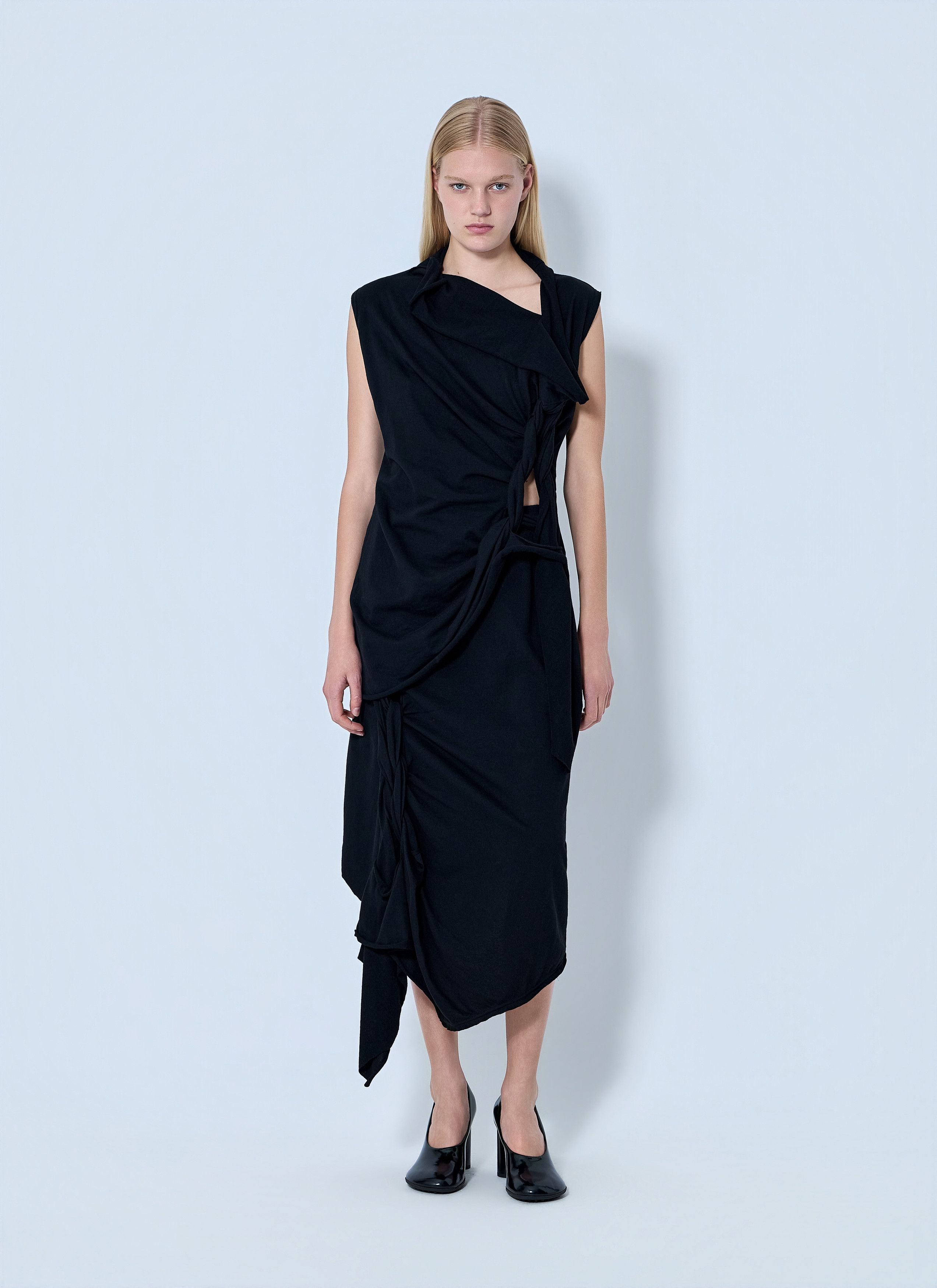 Yohji Yamamoto High Twisted French Terry Braided Top Size M / US 6-8 / IT 42-44 - 2 Thumbnail