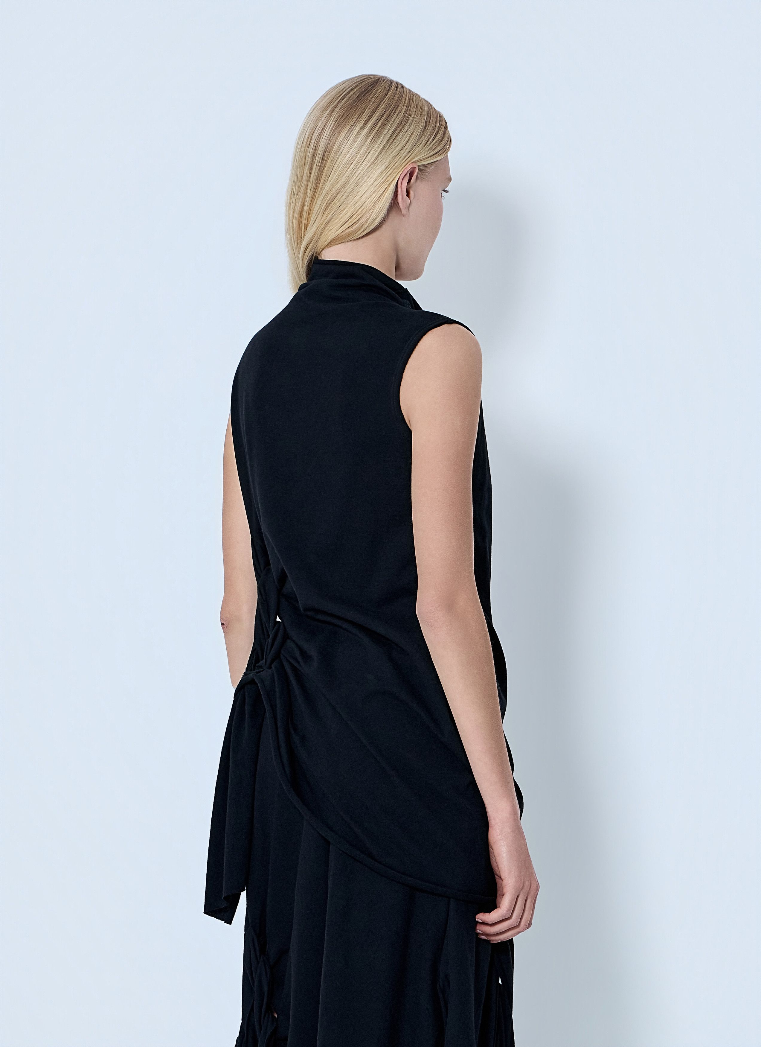 Yohji Yamamoto High Twisted French Terry Braided Top Size M / US 6-8 / IT 42-44 - 4 Thumbnail